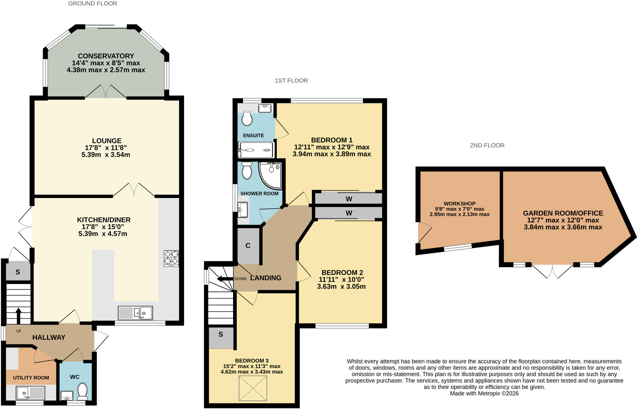 Lynhurst Avenue, Sticklepath, Barnstaple, Devon, EX31 floorplan