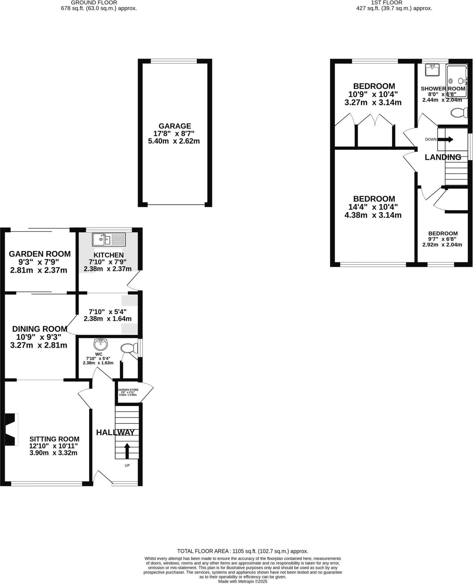 Broadfields Road floorplan