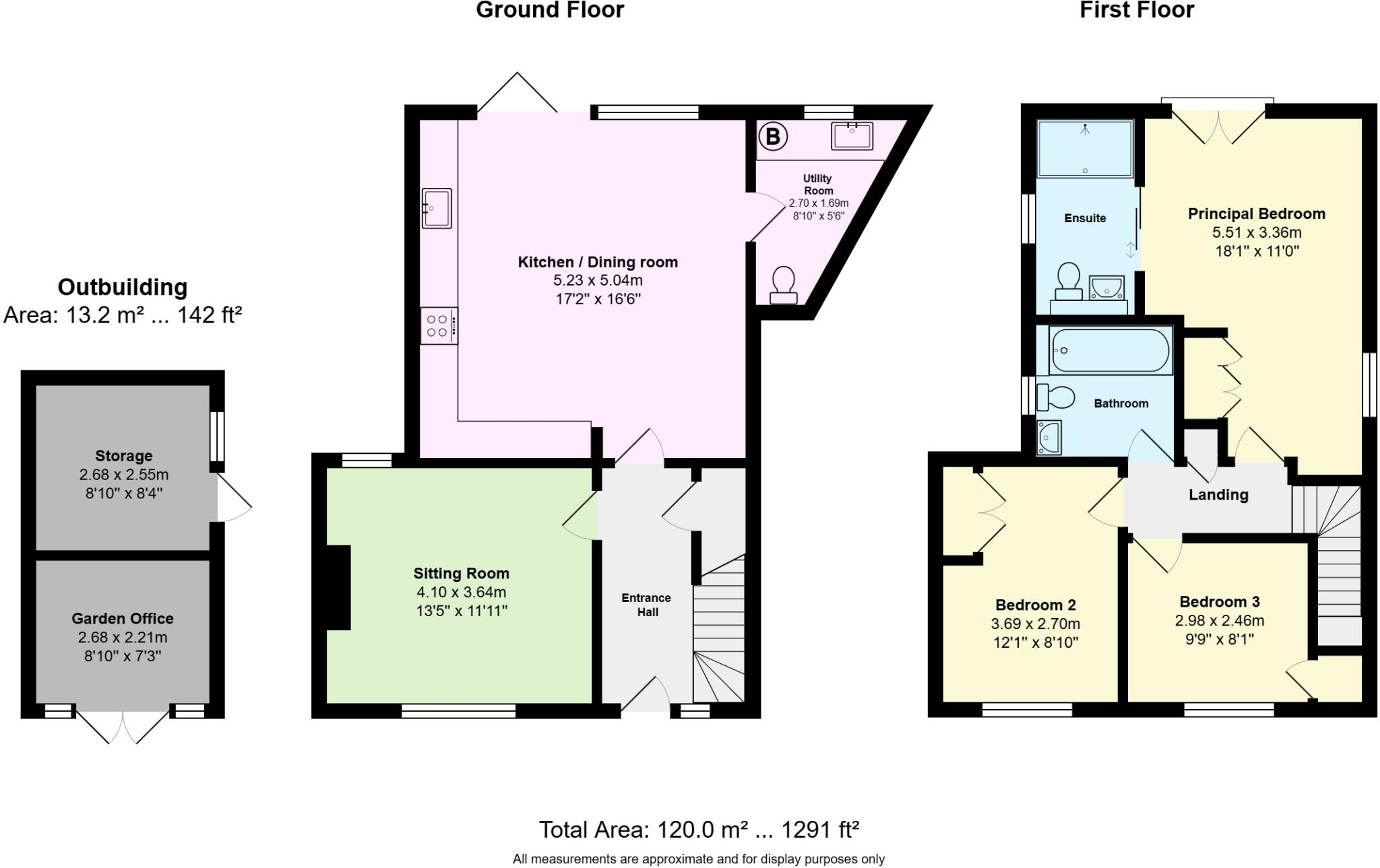 13, Denny End Road, Waterbeach, Cambridge, Cambridgeshire floorplan
