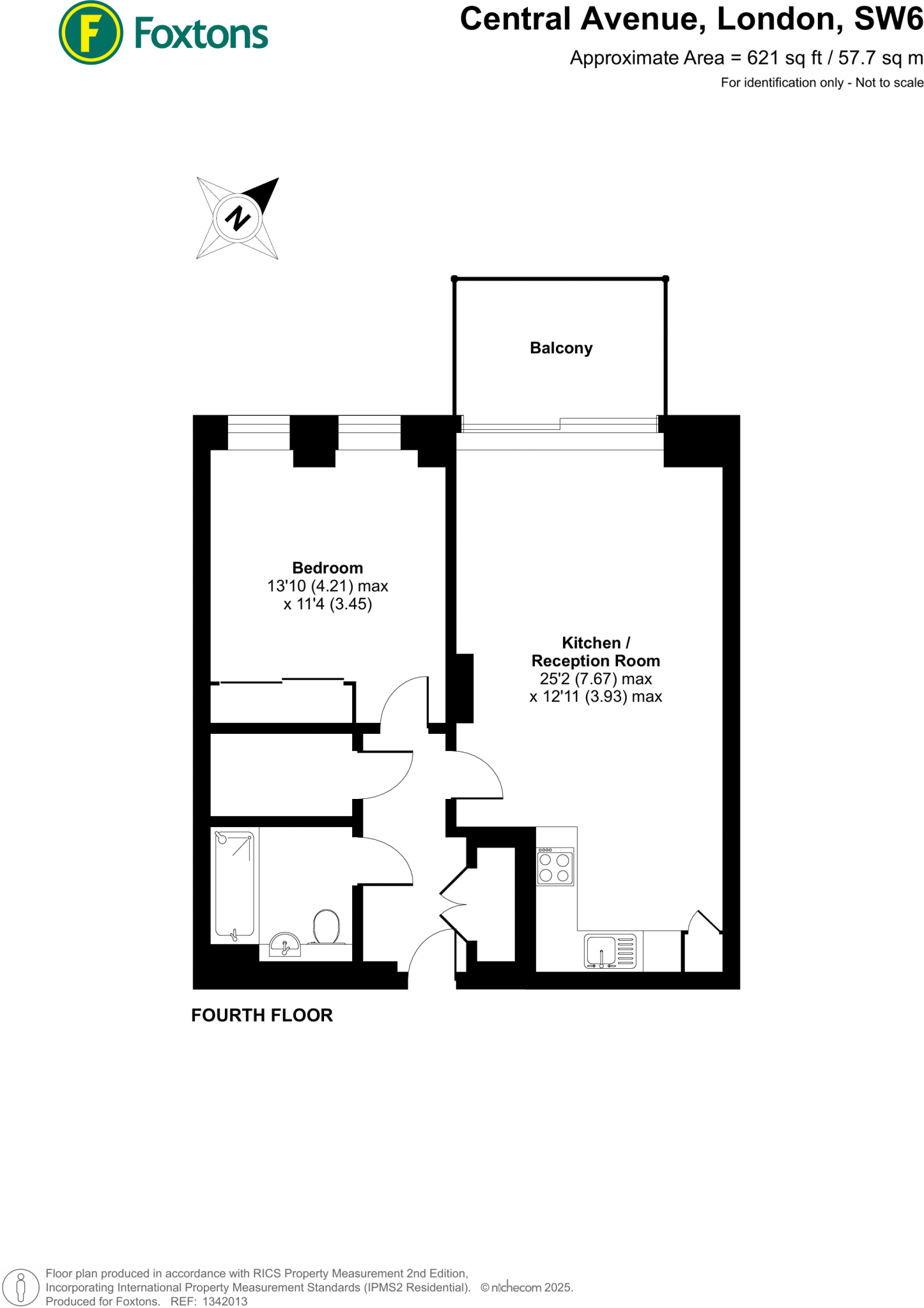 Westbourne Apartments, Fulham, London, SW6 floorplan