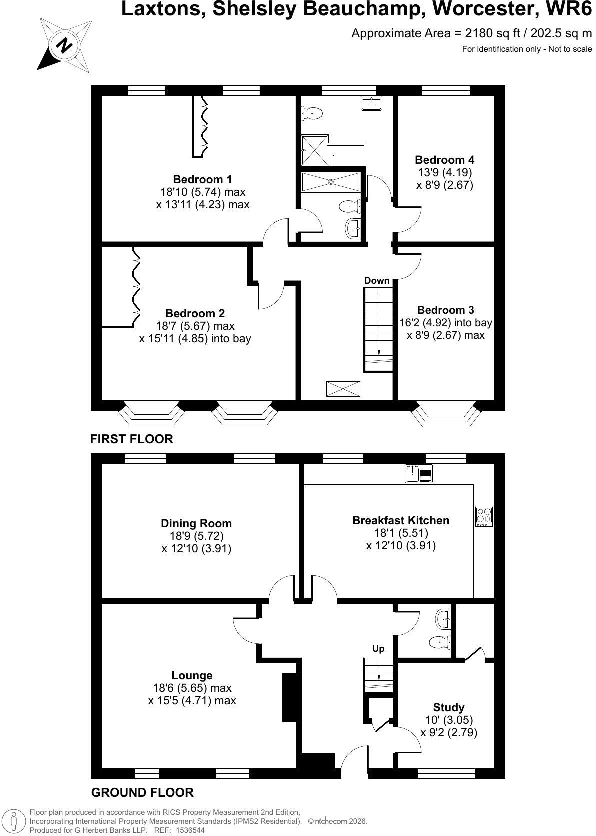 Shelsley Beauchamp, Worcester floorplan