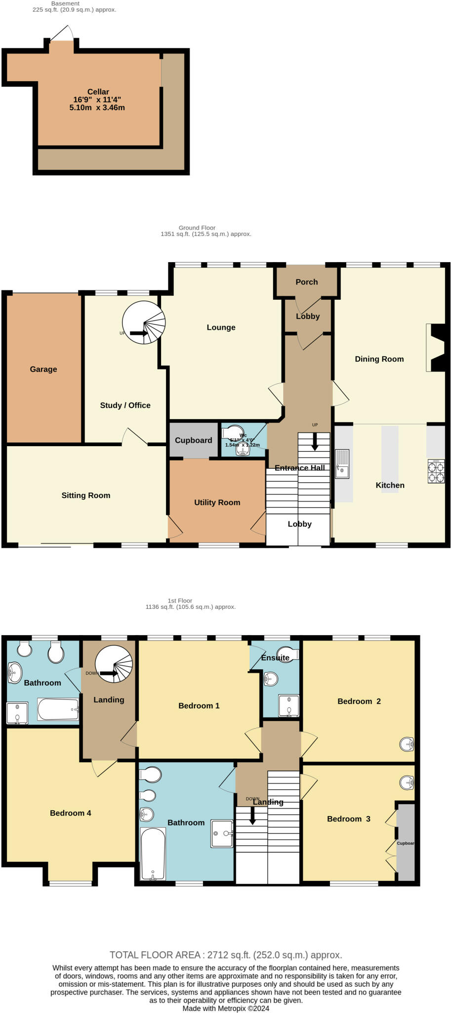 Queens Road, Weston-super-Mare, Somerset, BS23 floorplan