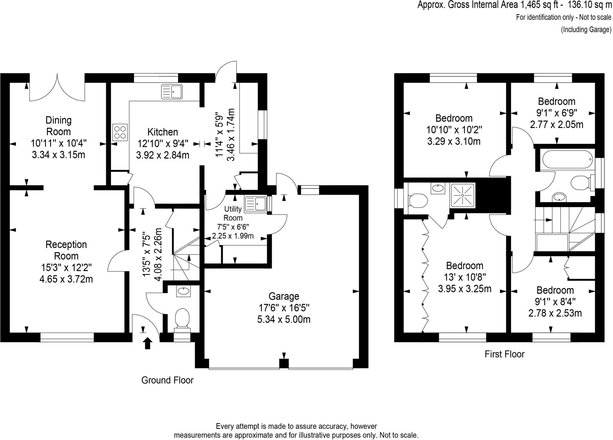 Liberty Lane, Addlestone, Surrey, KT15 floorplan