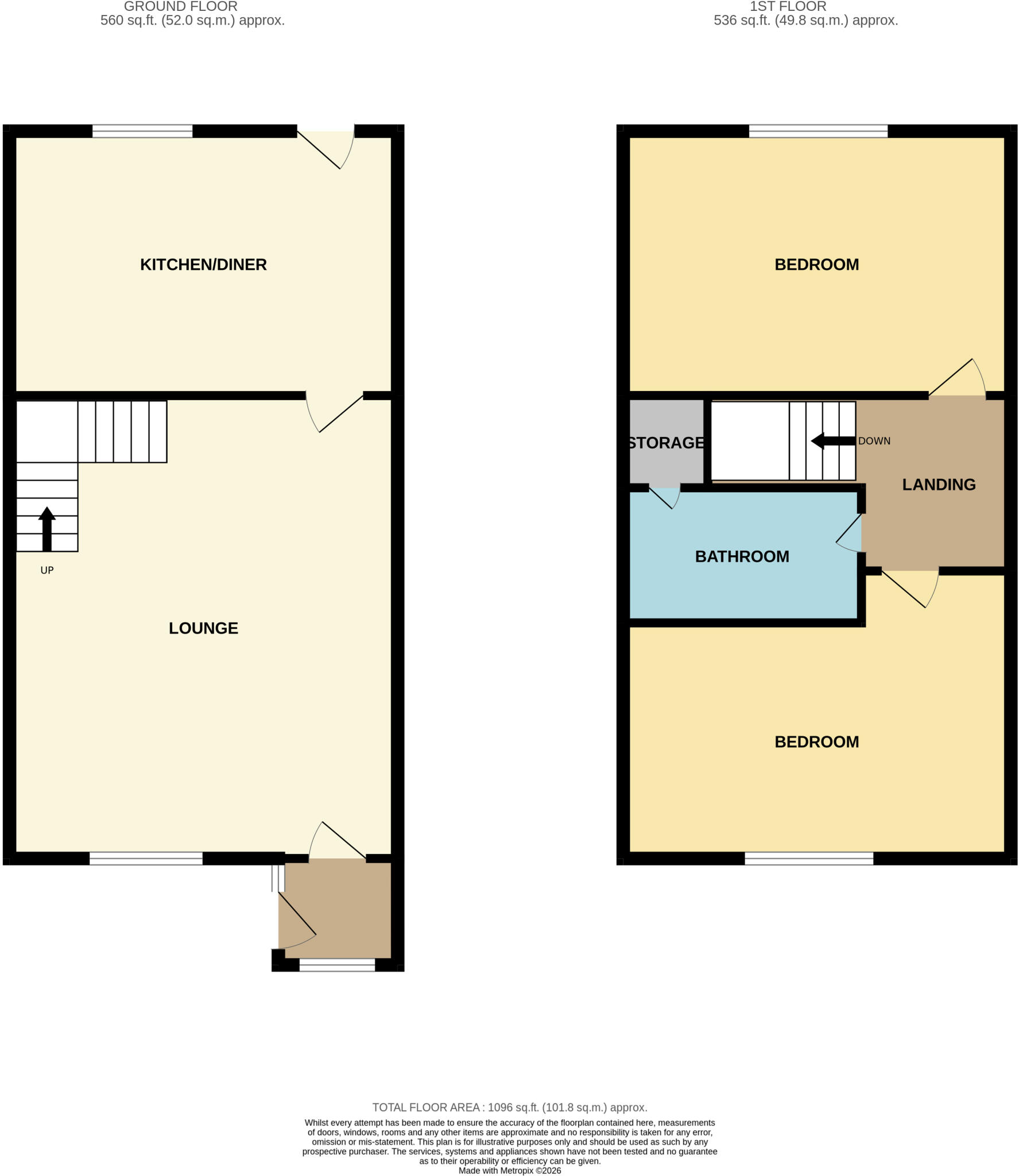Queensway, Nuneaton, Warwickshire, CV10 floorplan
