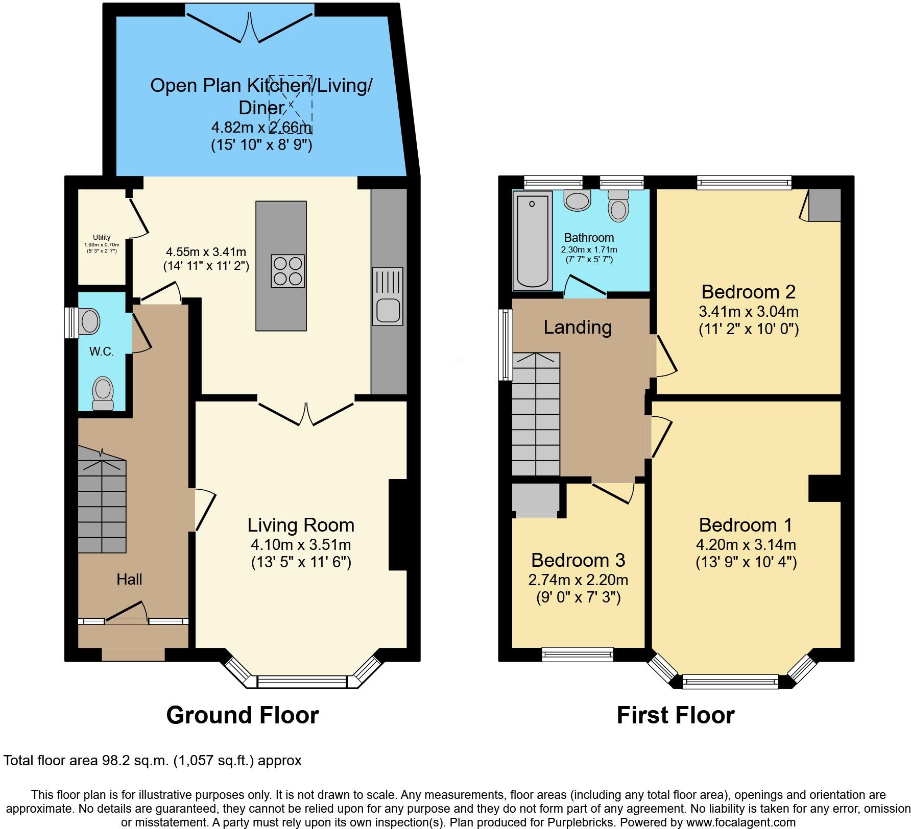 Willis Road, Bristol, BS15 floorplan