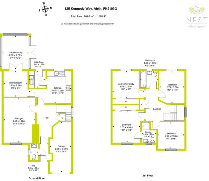 Kennedy Way, Airth, FK2 8GG floorplan