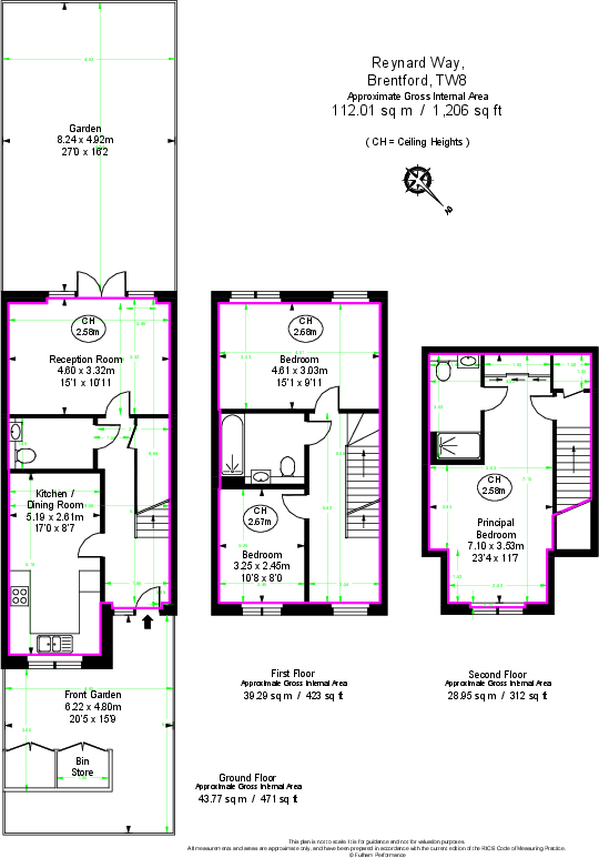 Reynard Way, Brentford, TW8 floorplan