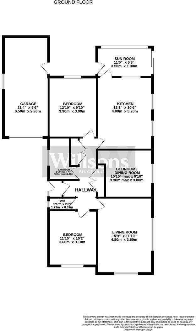 Main Road, Maltby Le Marsh, Alford floorplan