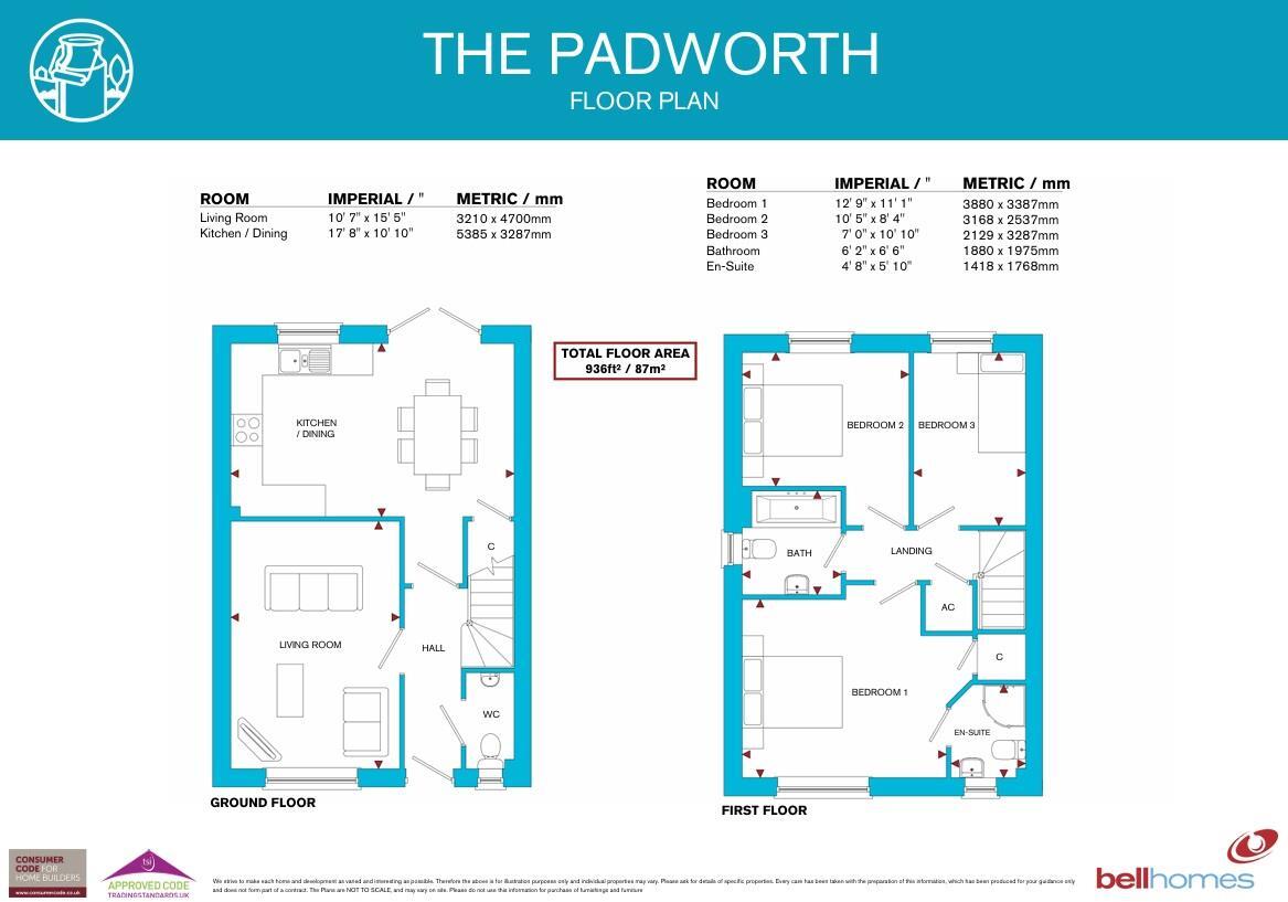 The Padworth, Old Dairy Way, Netherend, Lydney floorplan