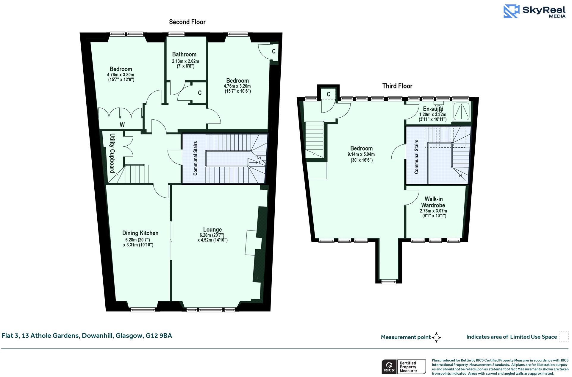 Athole Gardens, Dowanhill, Glasgow floorplan