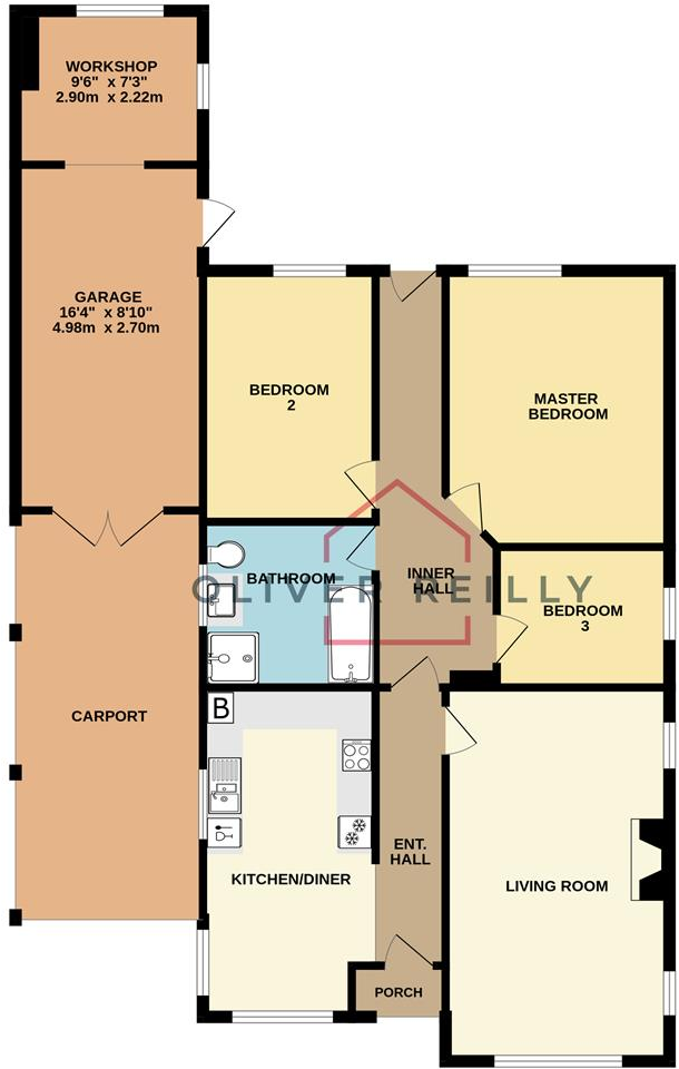 Hawton Road, Newark floorplan