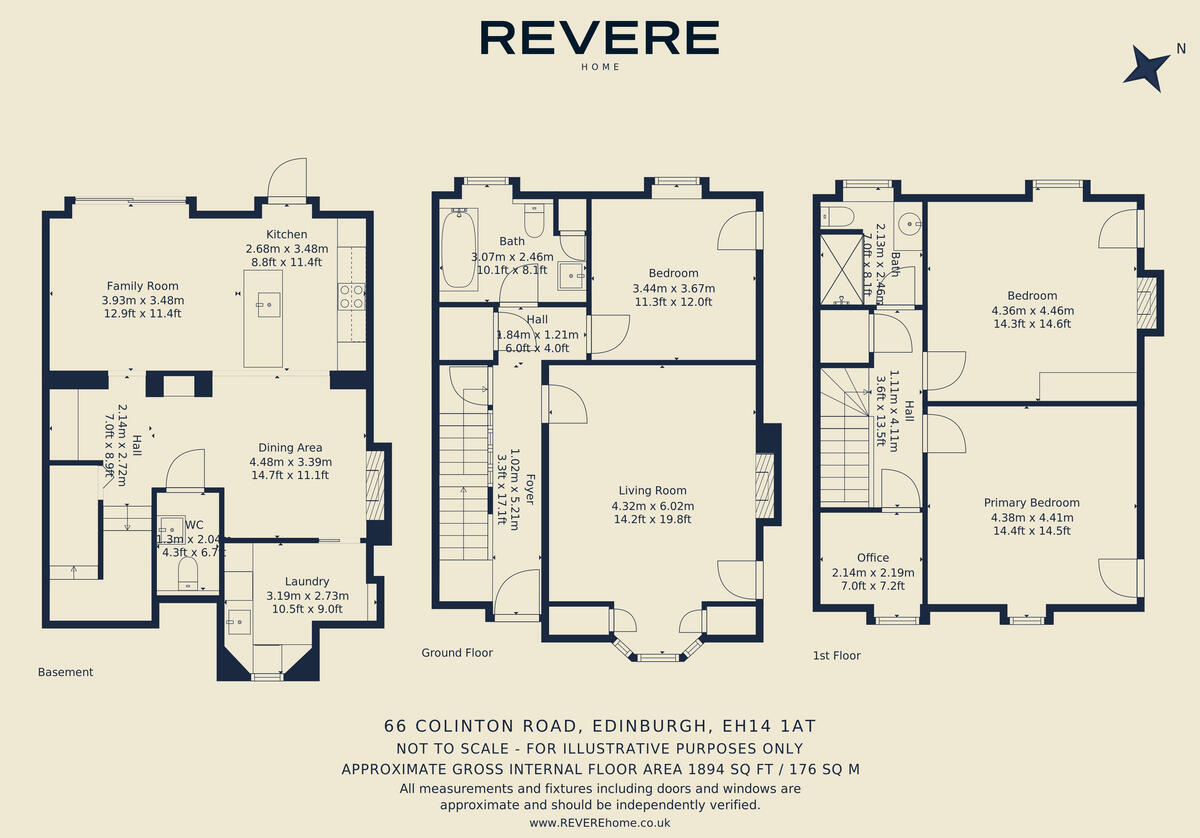 66 Colinton Road, Edinburgh, EH14 floorplan