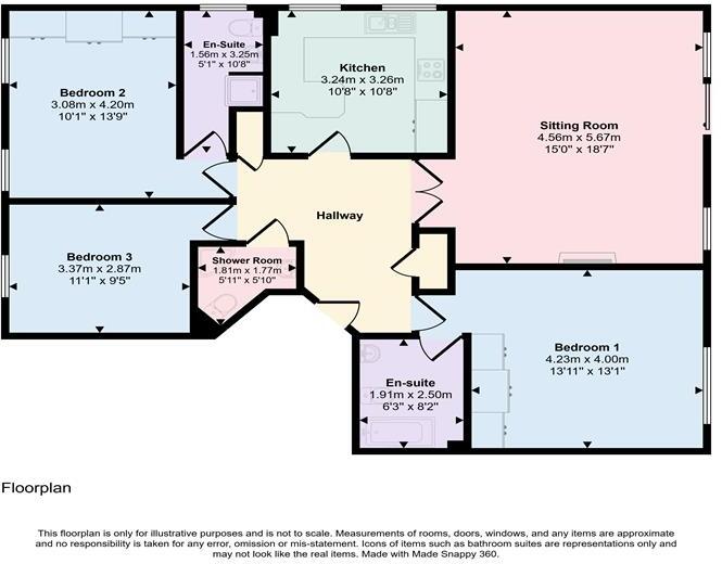Branksome Park floorplan