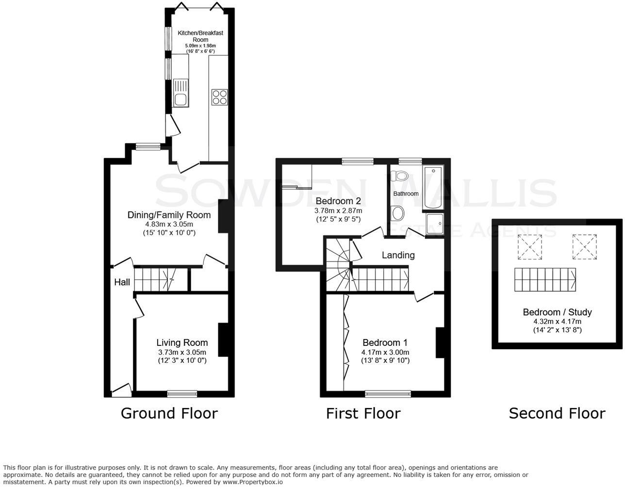 Alexandra Road, Stamford floorplan