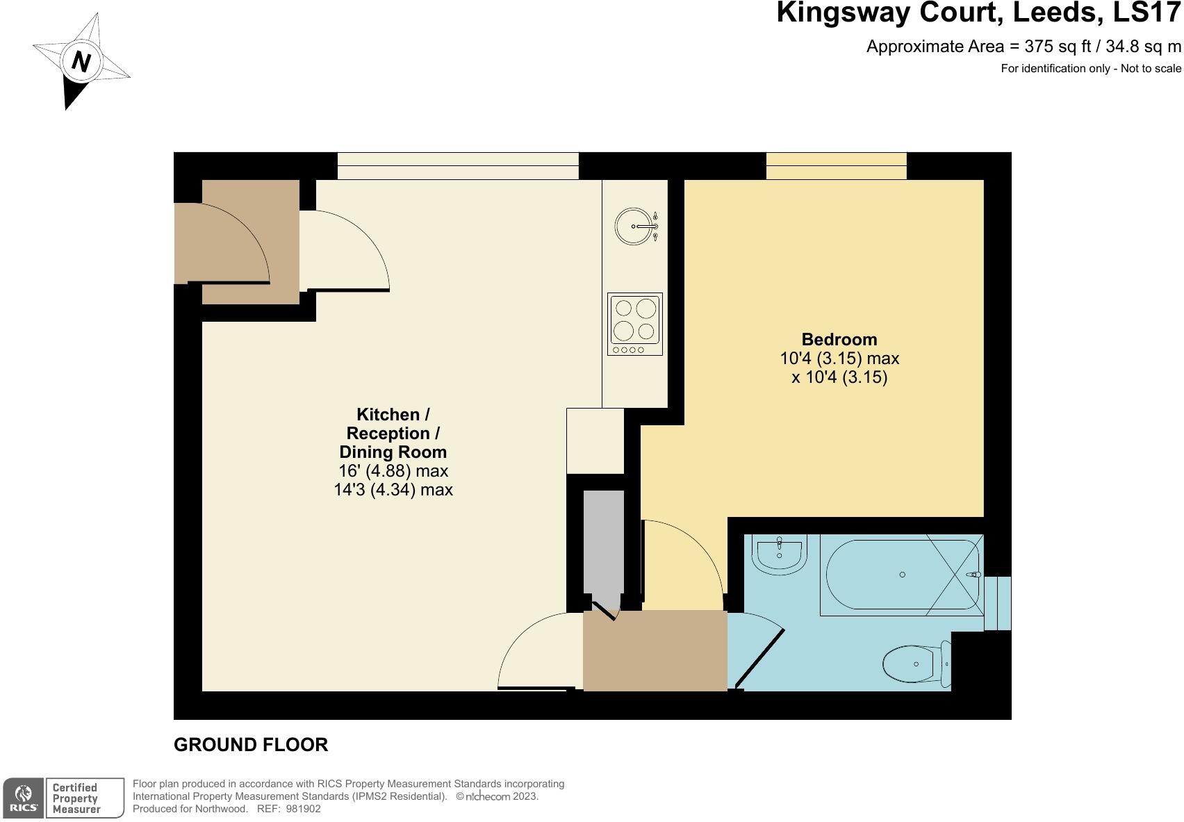 Kingsway Court, Moortown, Leeds, LS17 floorplan