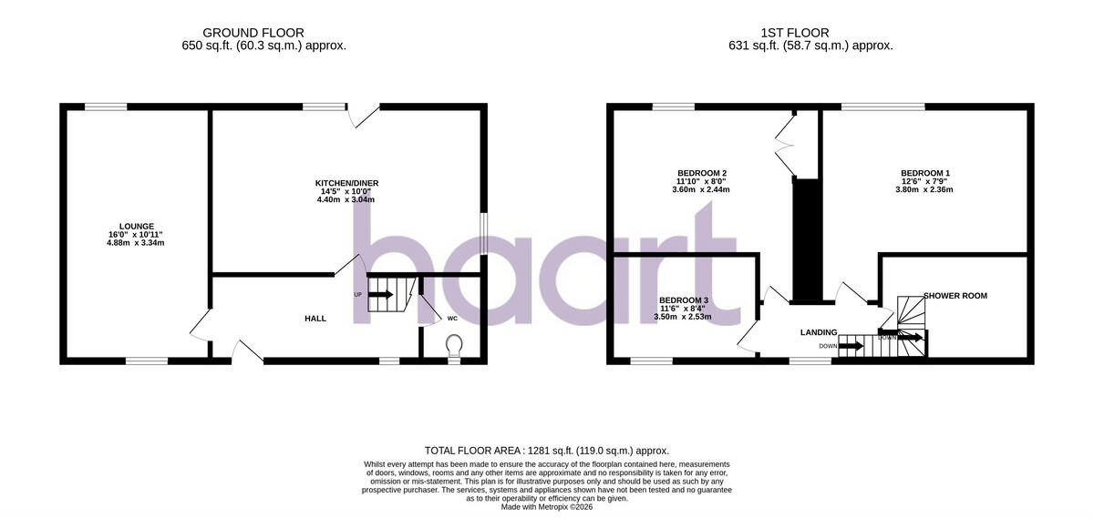 Carlyle Walk, Lincoln floorplan