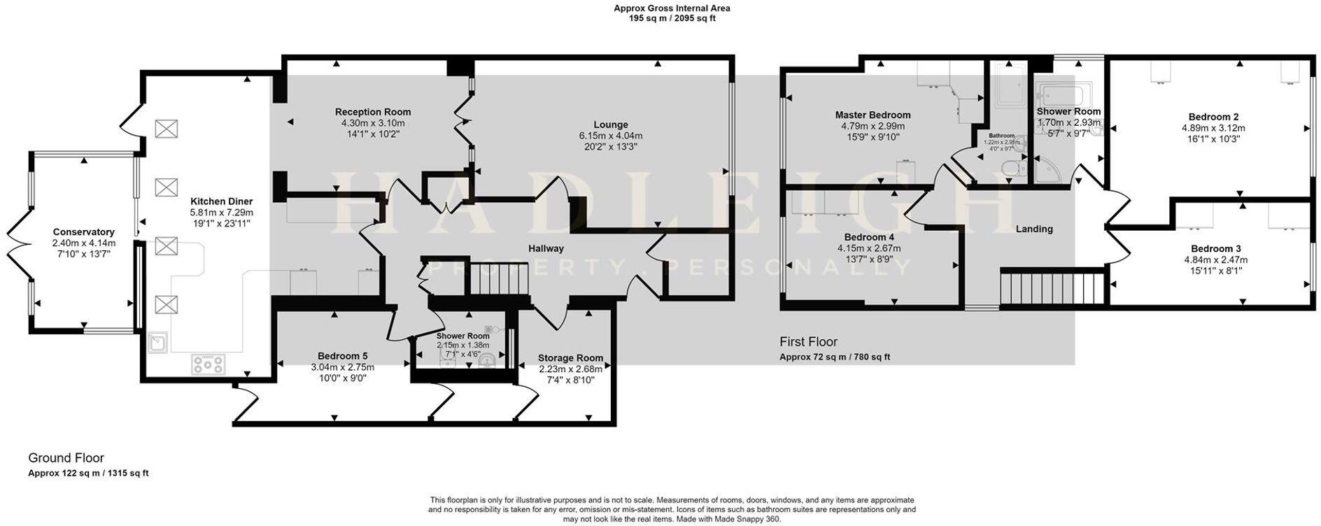 Greville Drive, Birmingham, B15 floorplan