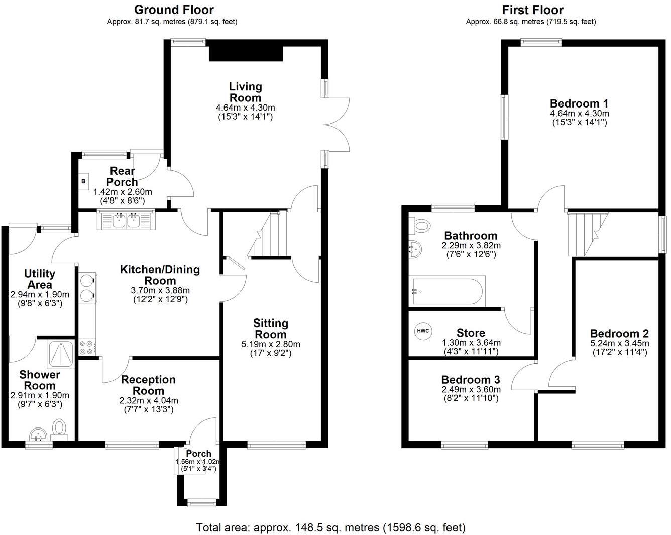 Penyrheol, Pontypool floorplan