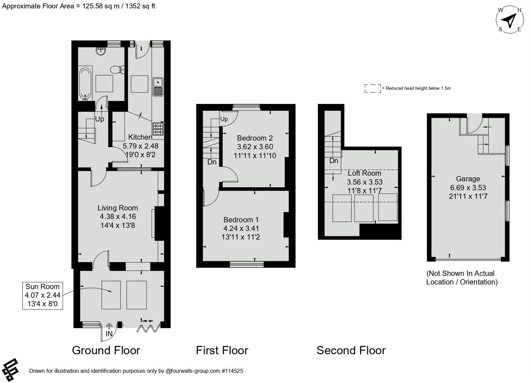 Single Hill, Shoscombe, Bath, BA2 floorplan