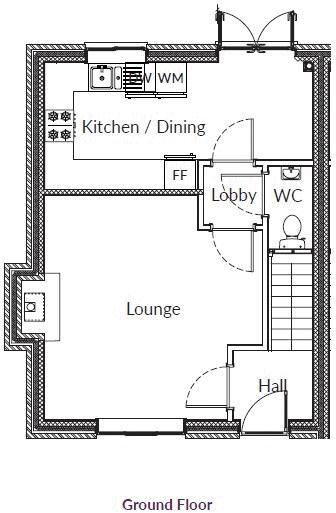The Mulberries, Dudleston Heath, Ellesmere floorplan