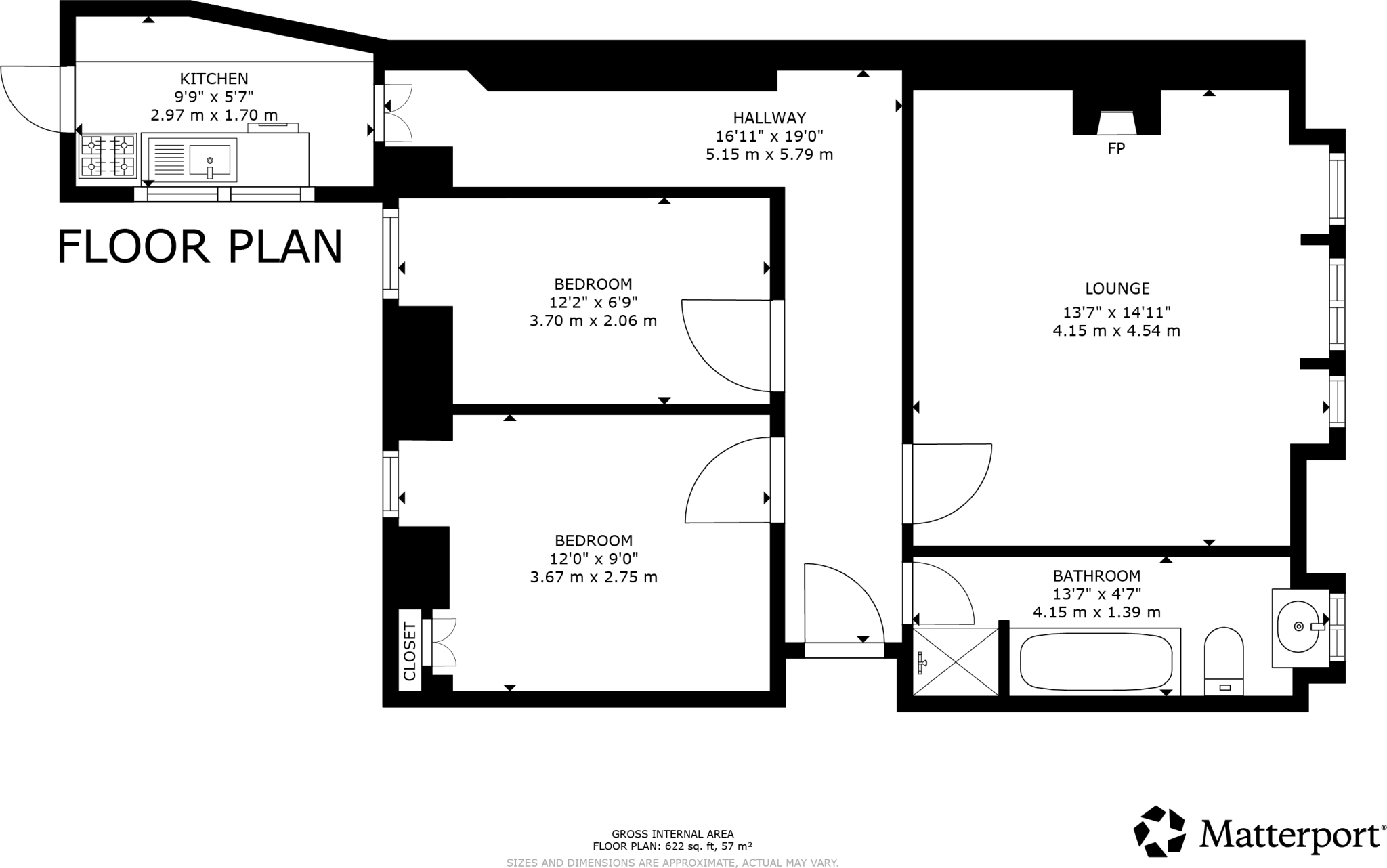 John Street, Helensburgh, Argyll and Bute, G84 floorplan