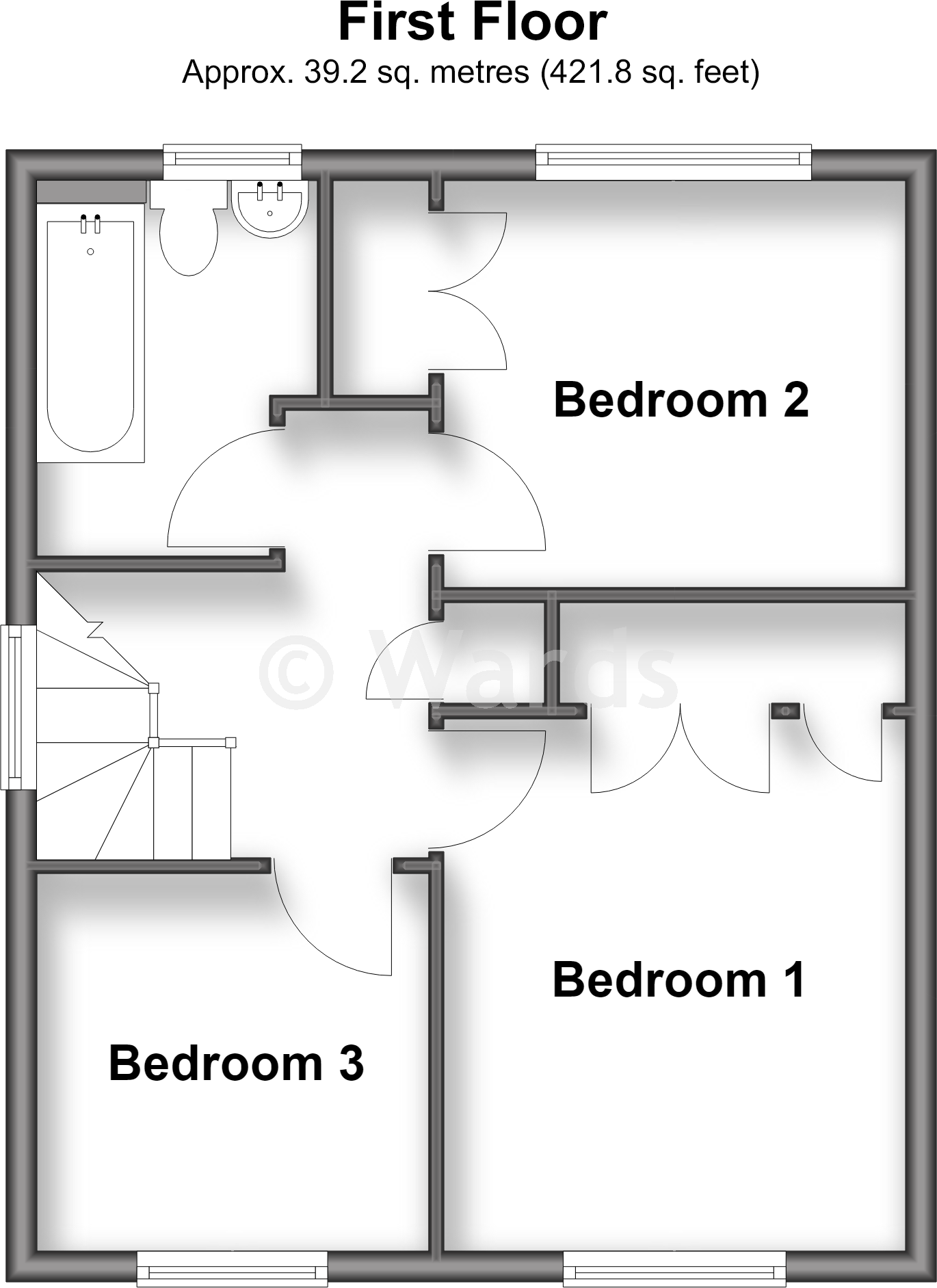 Rowan Lea, Chatham, Kent floorplan