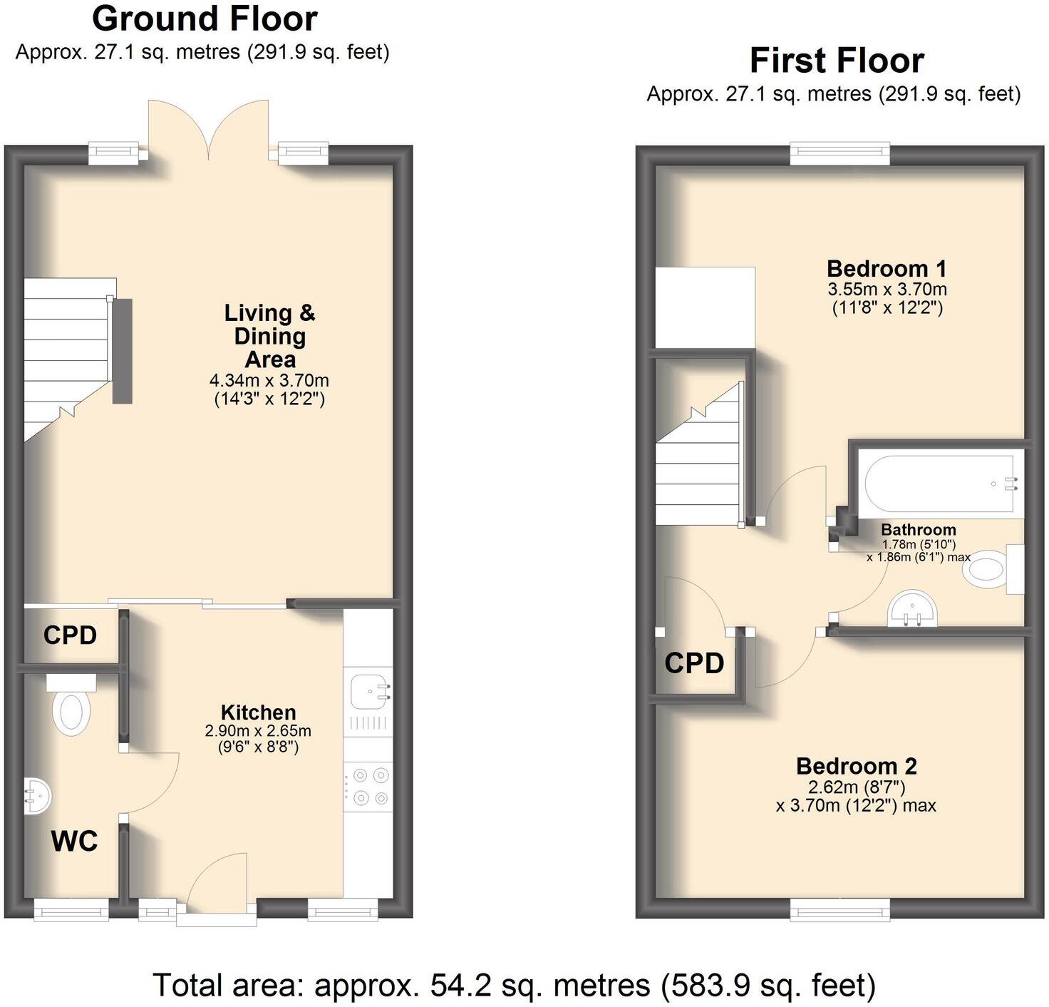 Oxclose Park Rise, Halfway, S20 floorplan