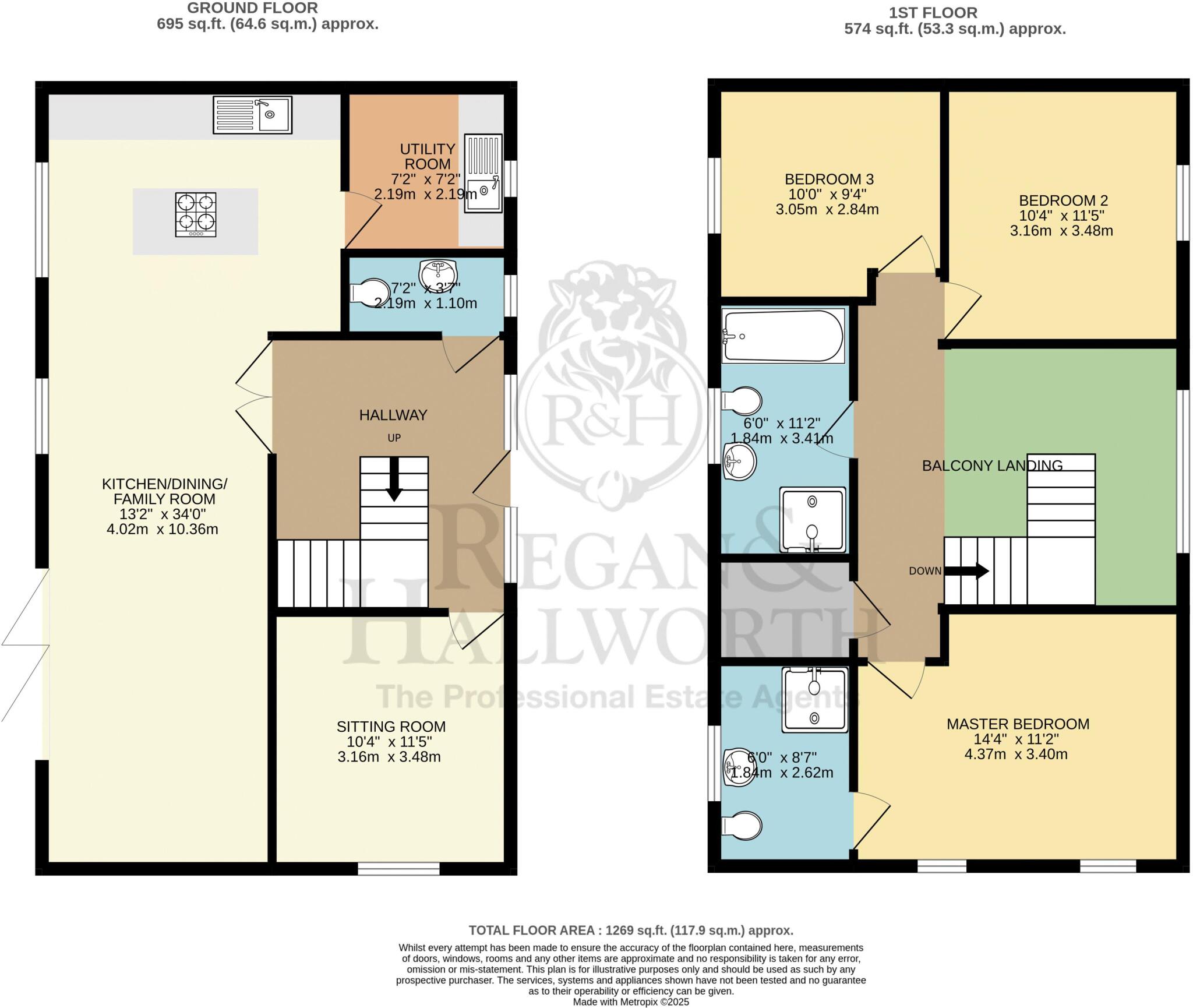 Plot 2 Rotherham Top Farm, Off Lea Road, Whittle-Le-Woods, PR6 7PG floorplan