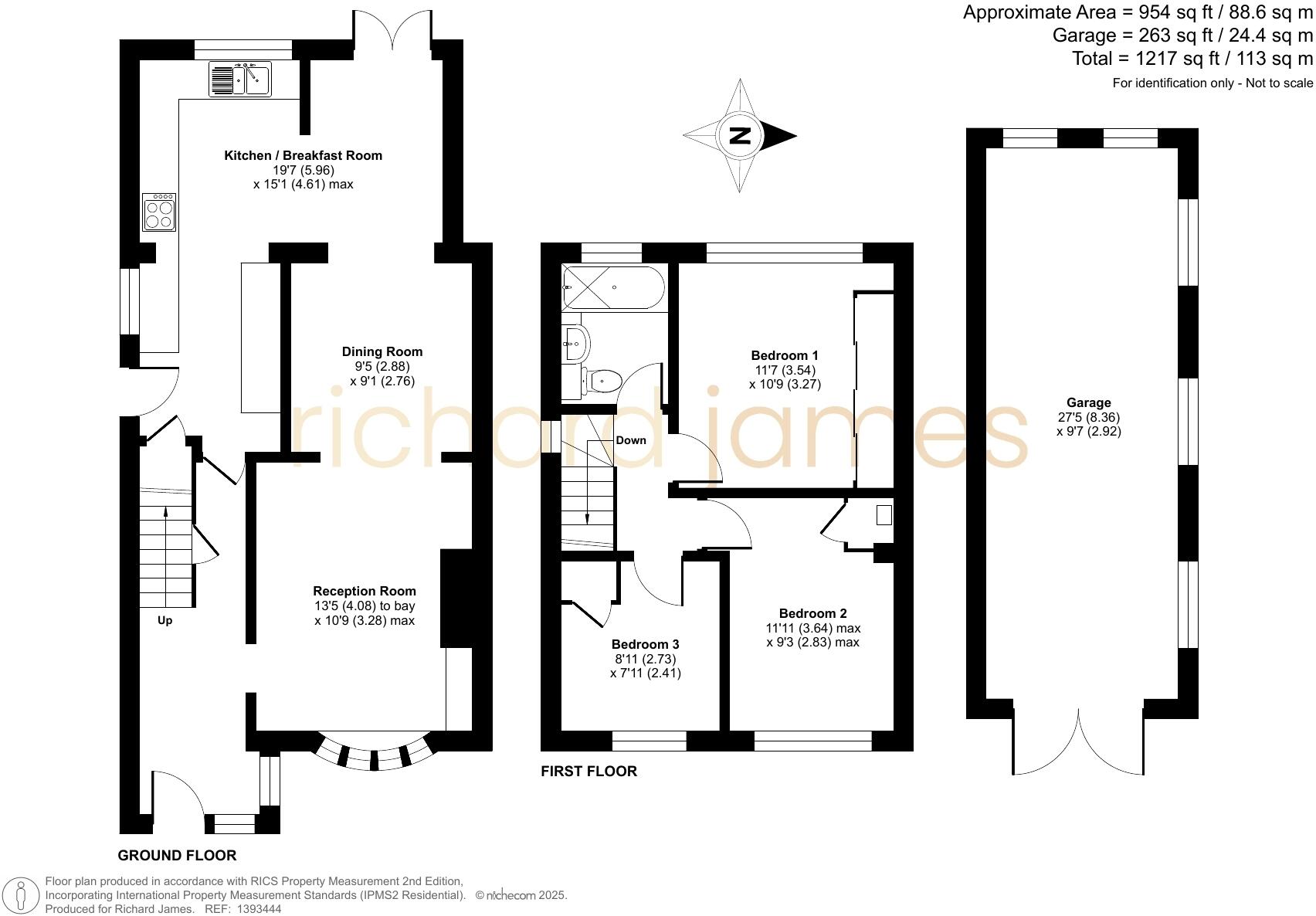Harlestone Road, Stratton St Margaret, Swindon, SN3 floorplan
