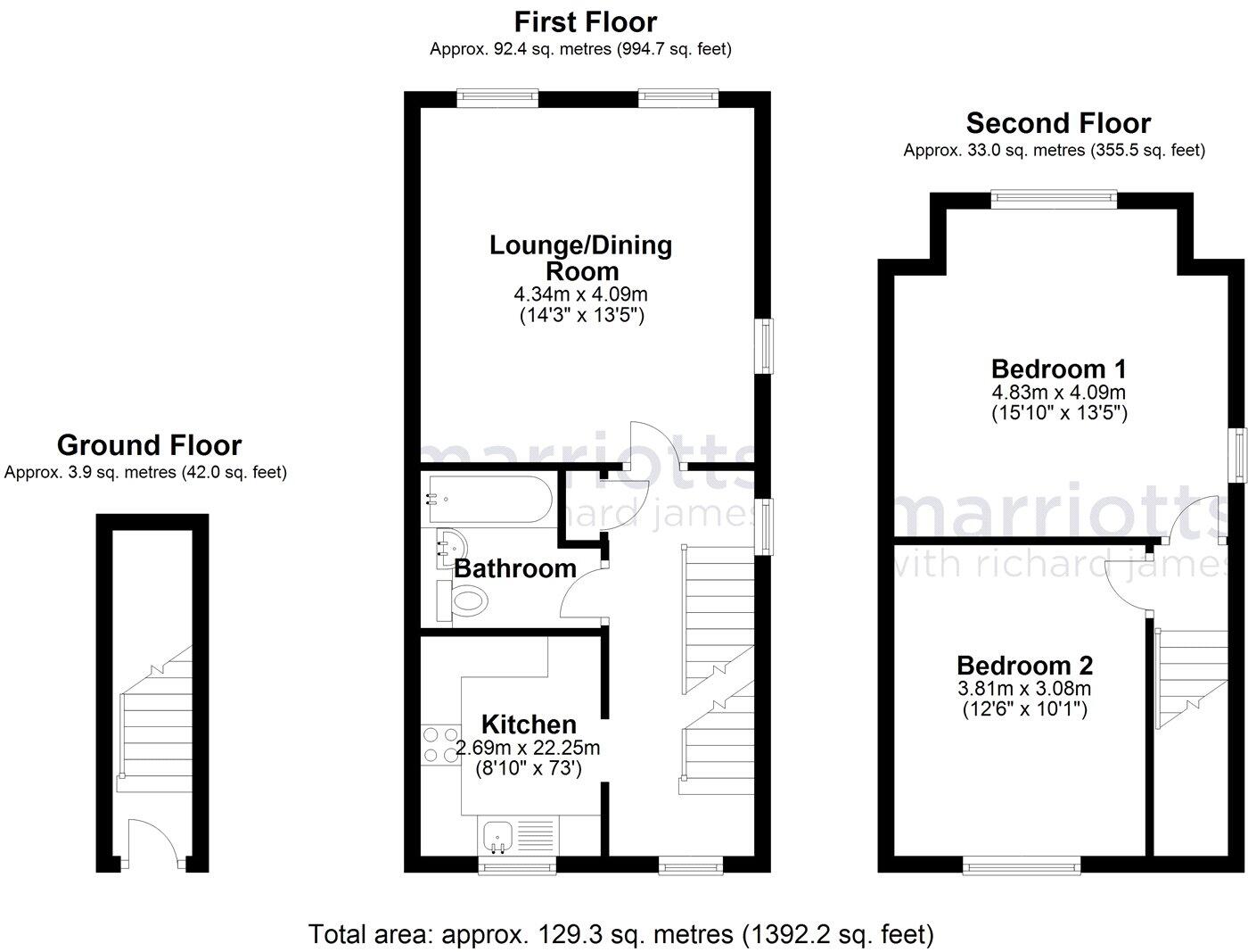 Regent Mews, Gloucester Street, Faringdon, Oxfordshire, SN7 floorplan