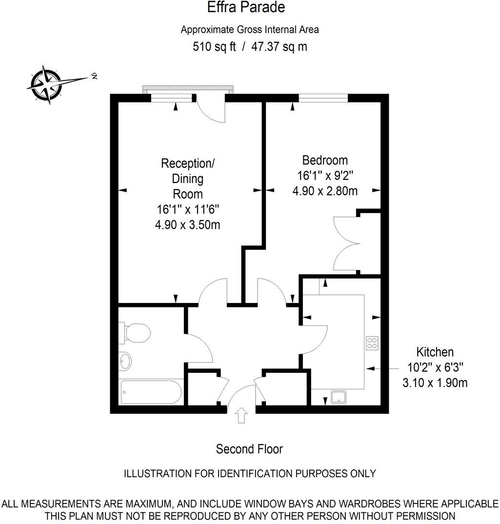 39 Effra Parade, Brixton, SW2 floorplan