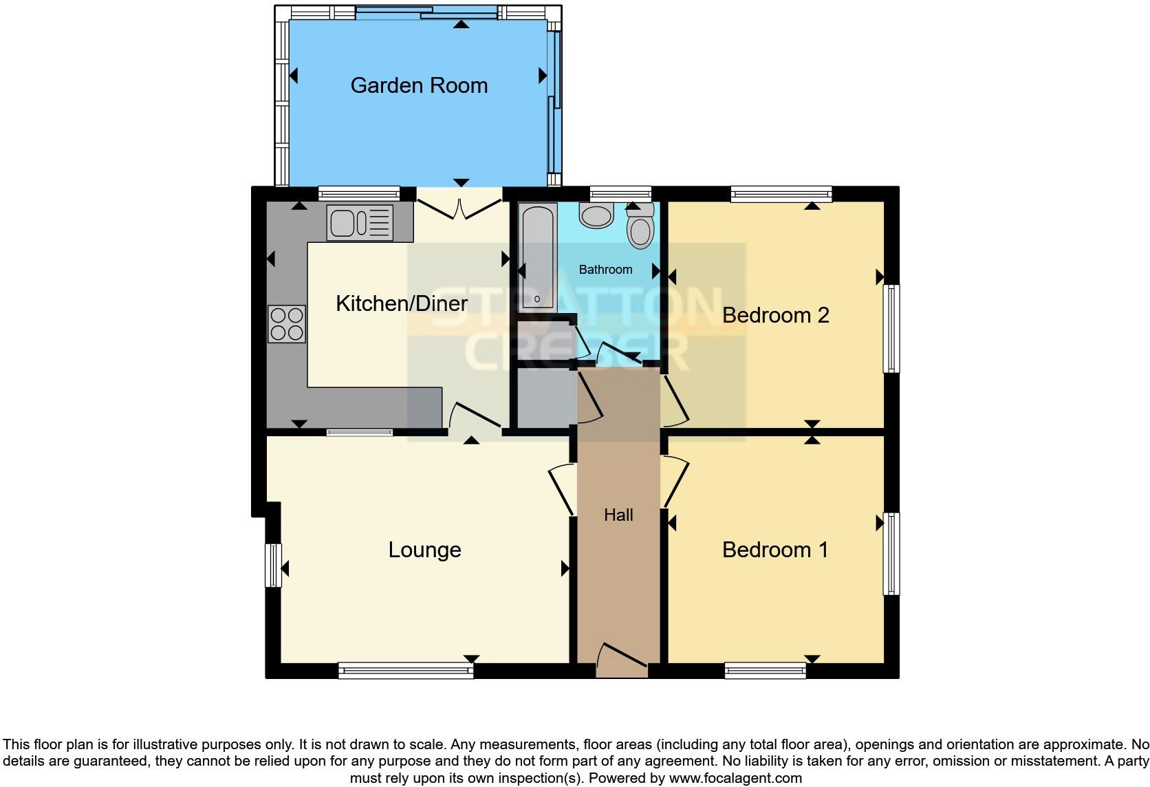 St. Georges Road, Looe, Cornwall, PL13 floorplan