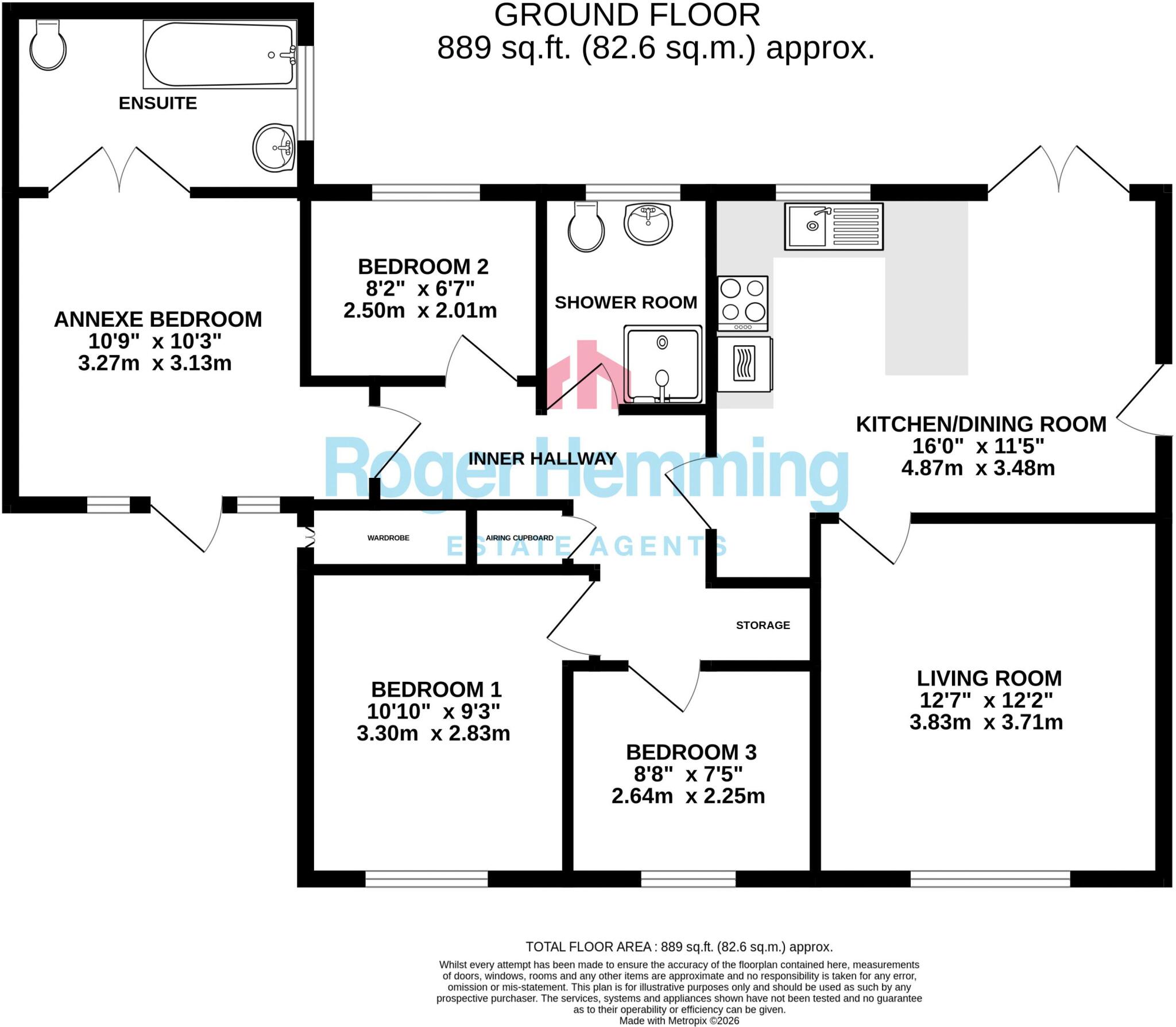 Potters Stile, Dunkeswell floorplan