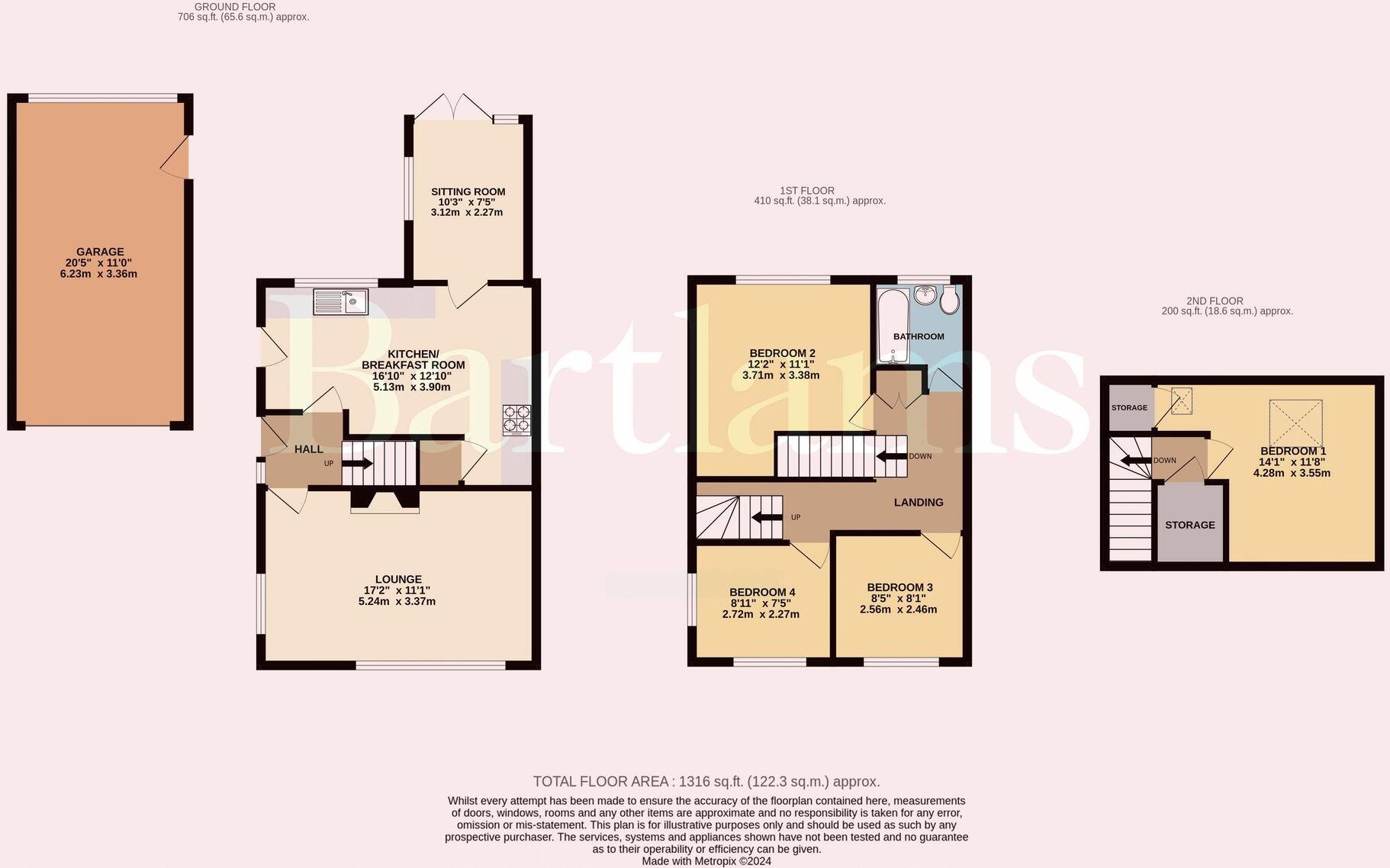 Rennison Drive, Wombourne, WV5 floorplan