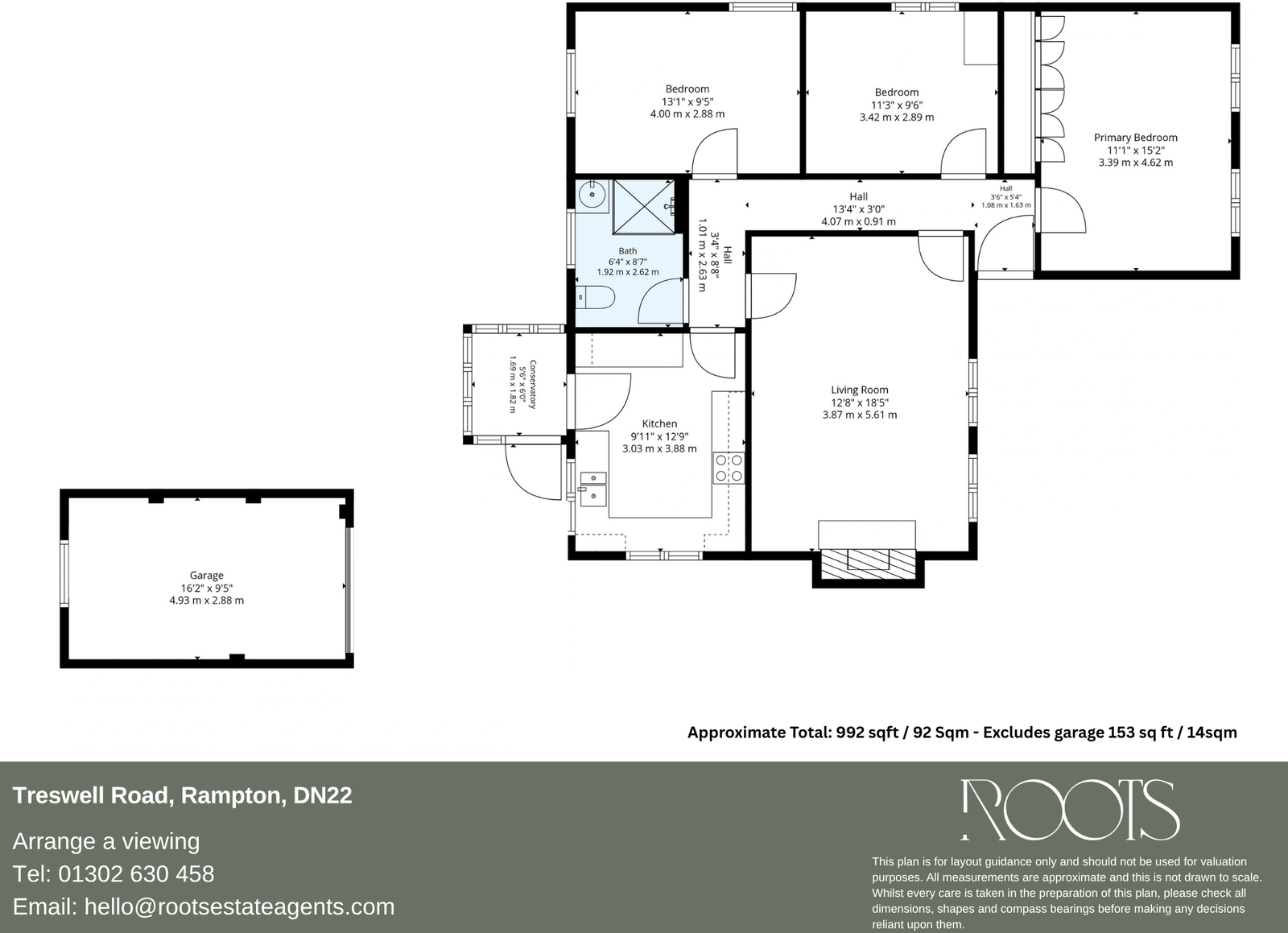 Treswell Road, Rampton DN22 floorplan