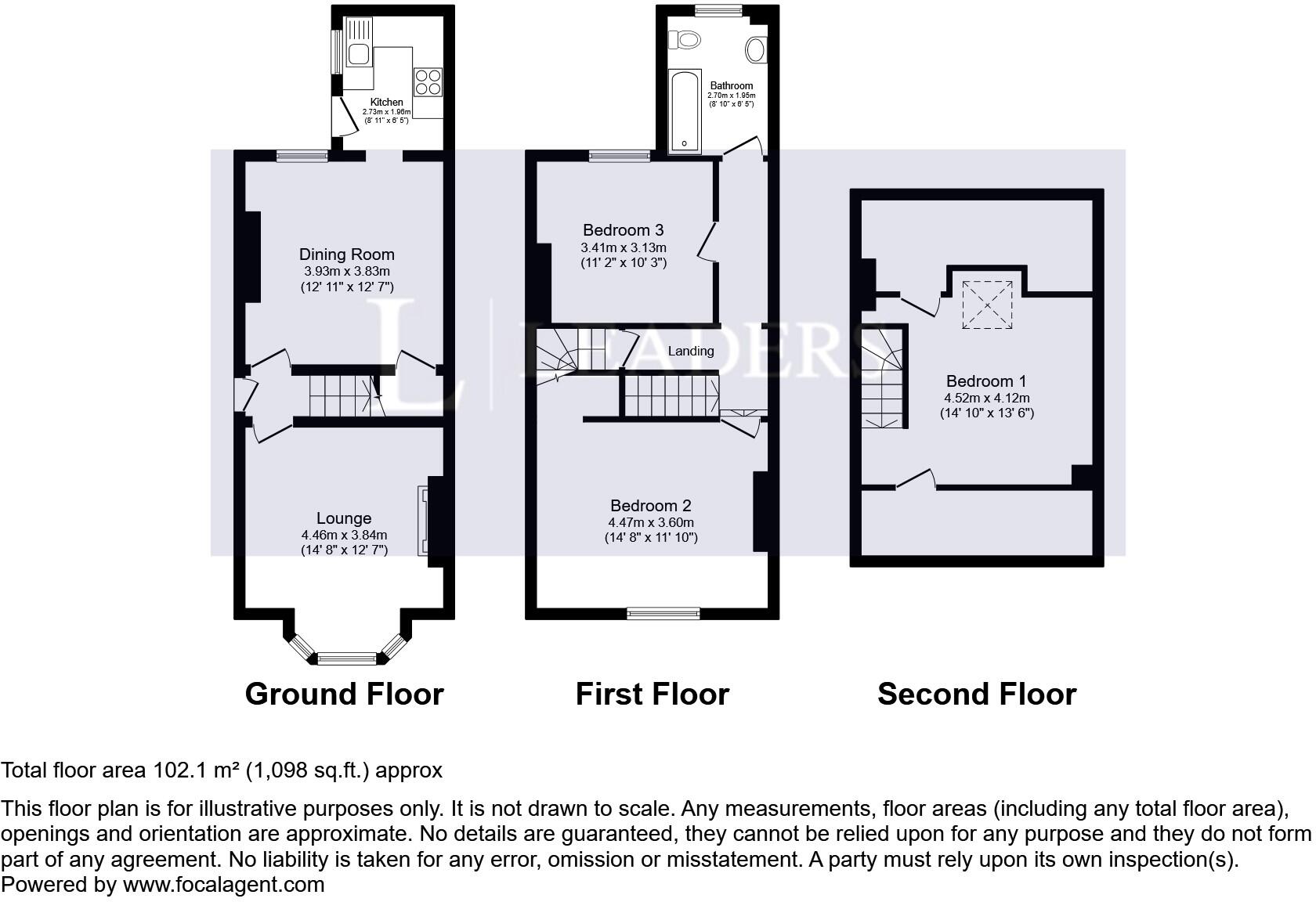Wynyard Road, S6 floorplan