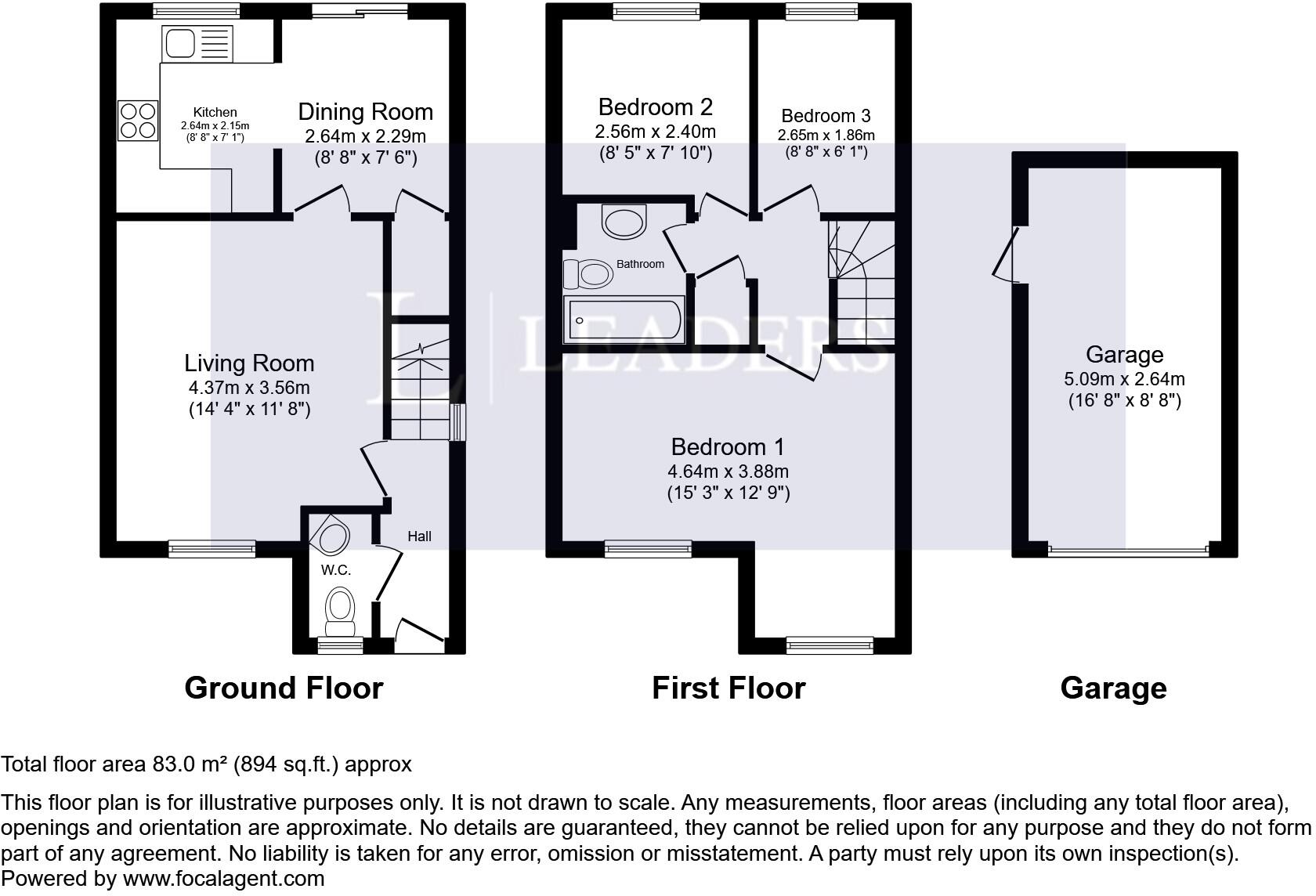 Tynemouth Rise, Monkston, Milton Keynes, MK10 floorplan