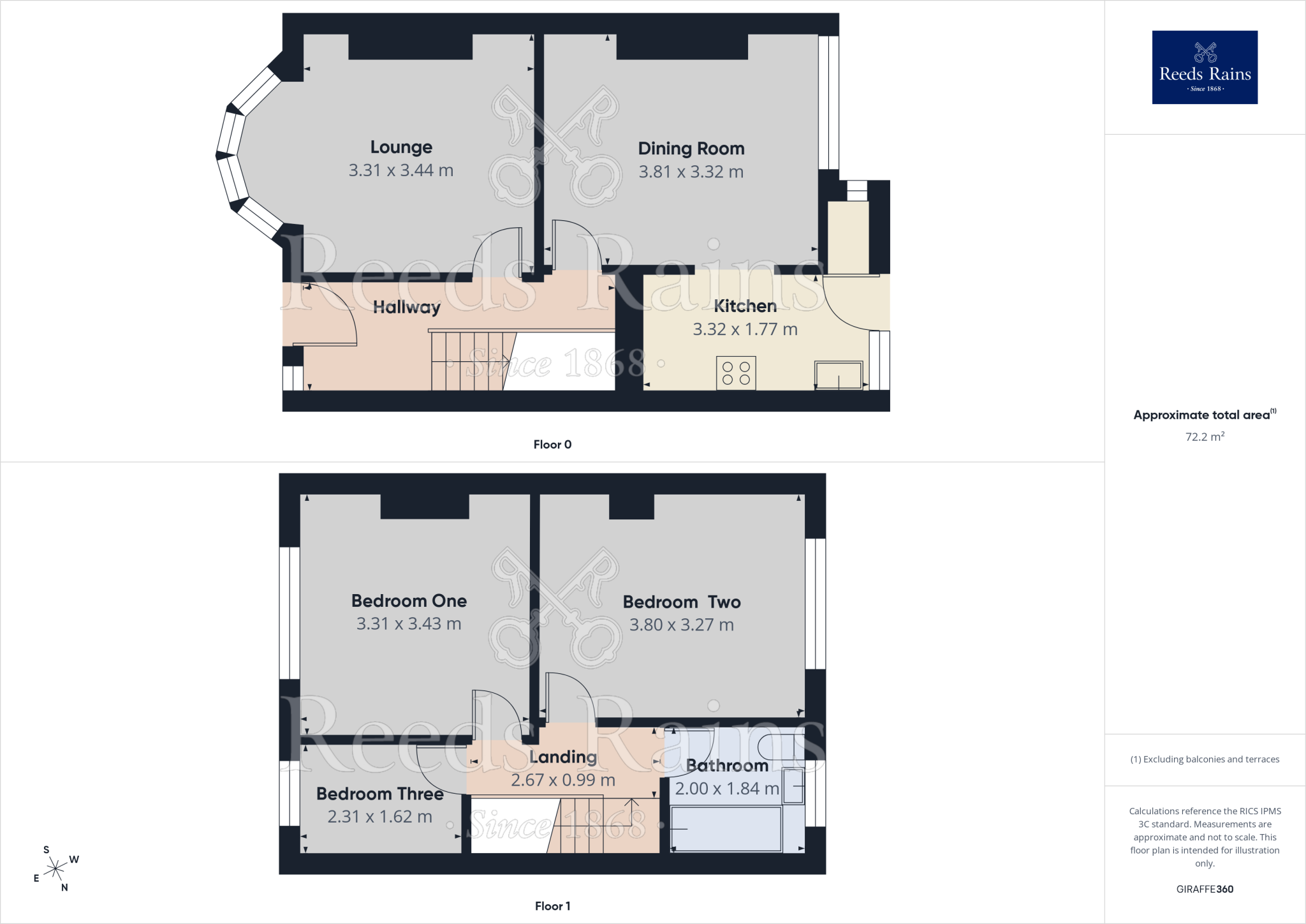 Boardman Avenue, Blackpool, Lancashire, FY1 floorplan