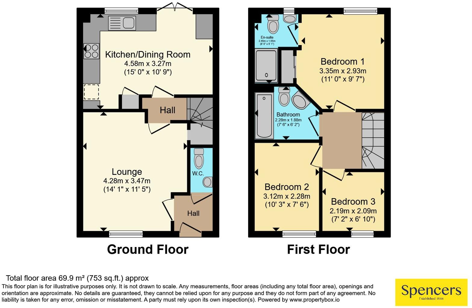 Tumblin Fields Close, Desford, Leicester, Leicestershire, LE9 floorplan