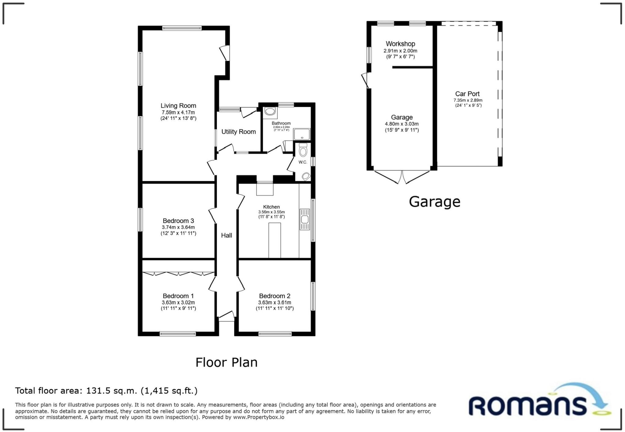 Branksome Hill Road, College Town, Sandhurst floorplan