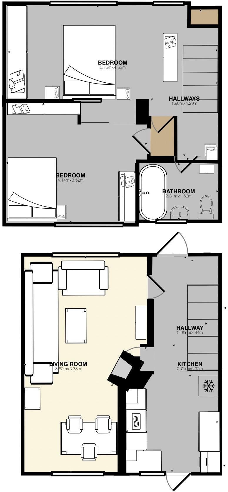 Broad Hey, Bootle, Merseyside, L30 floorplan