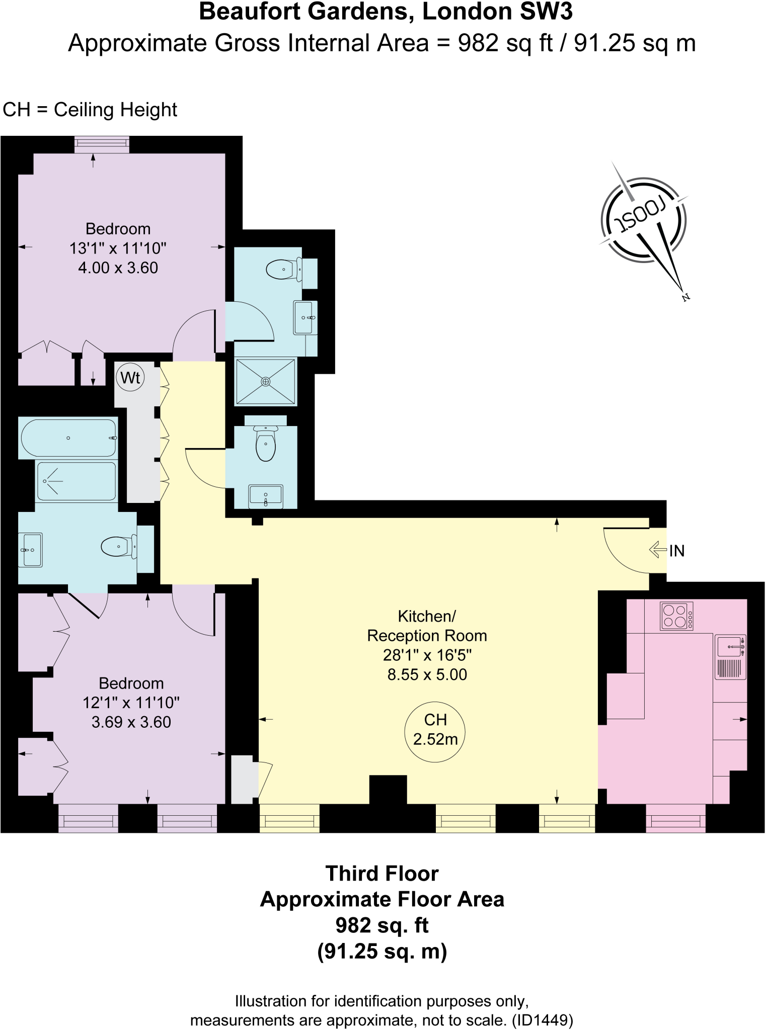 Beaufort Gardens, London SW3 floorplan