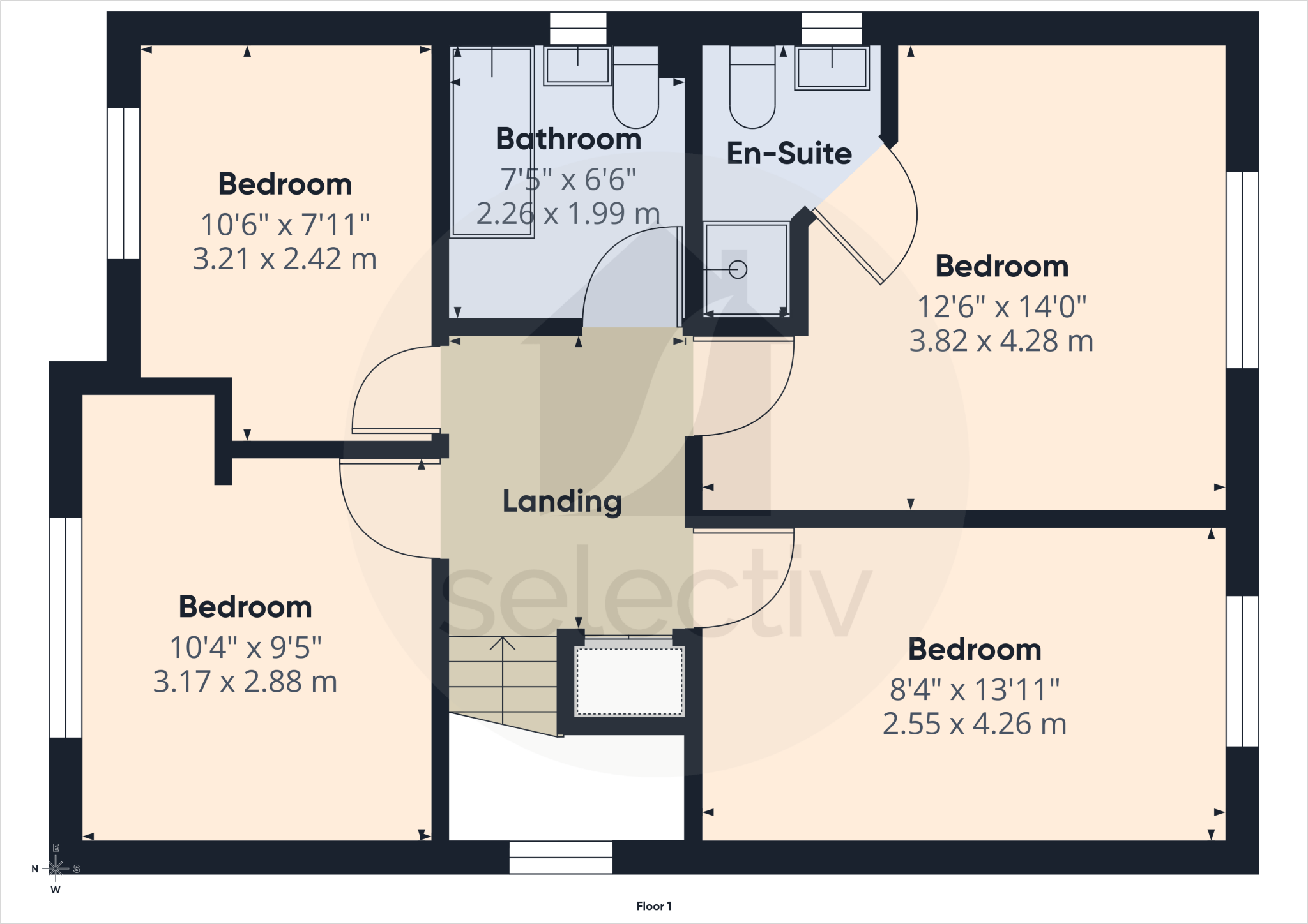 Goldrill Gardens, Redcar, North Yorkshire floorplan