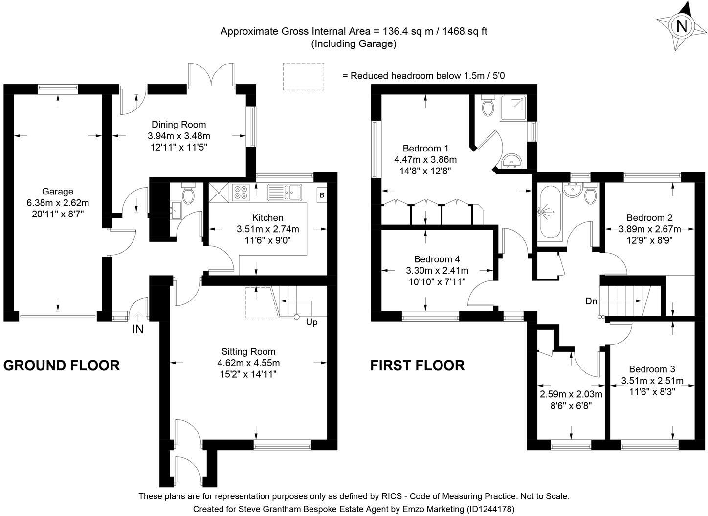 Meadowsweet, Waterlooville floorplan