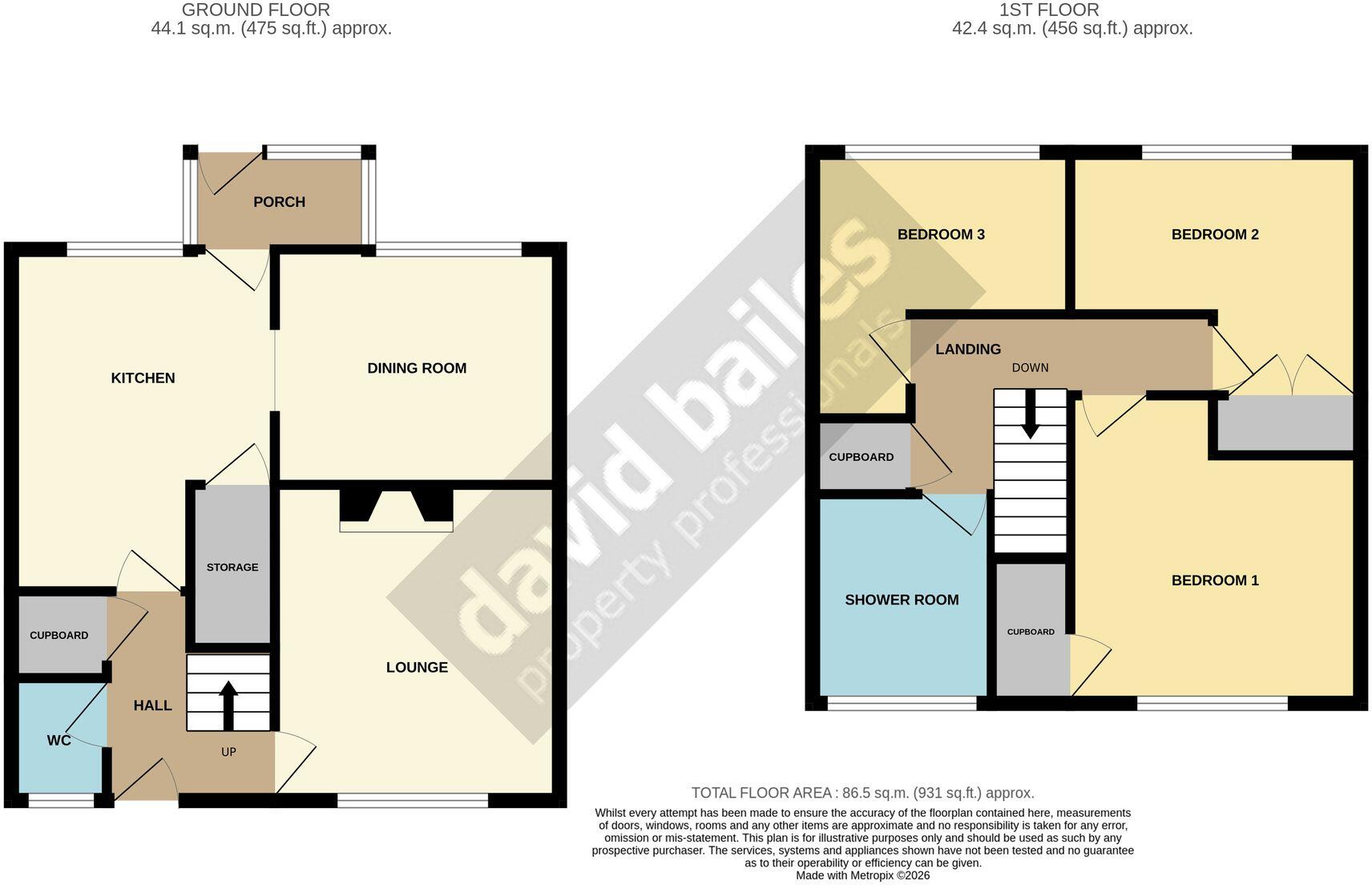 Westfields, Stanley, DH9 floorplan