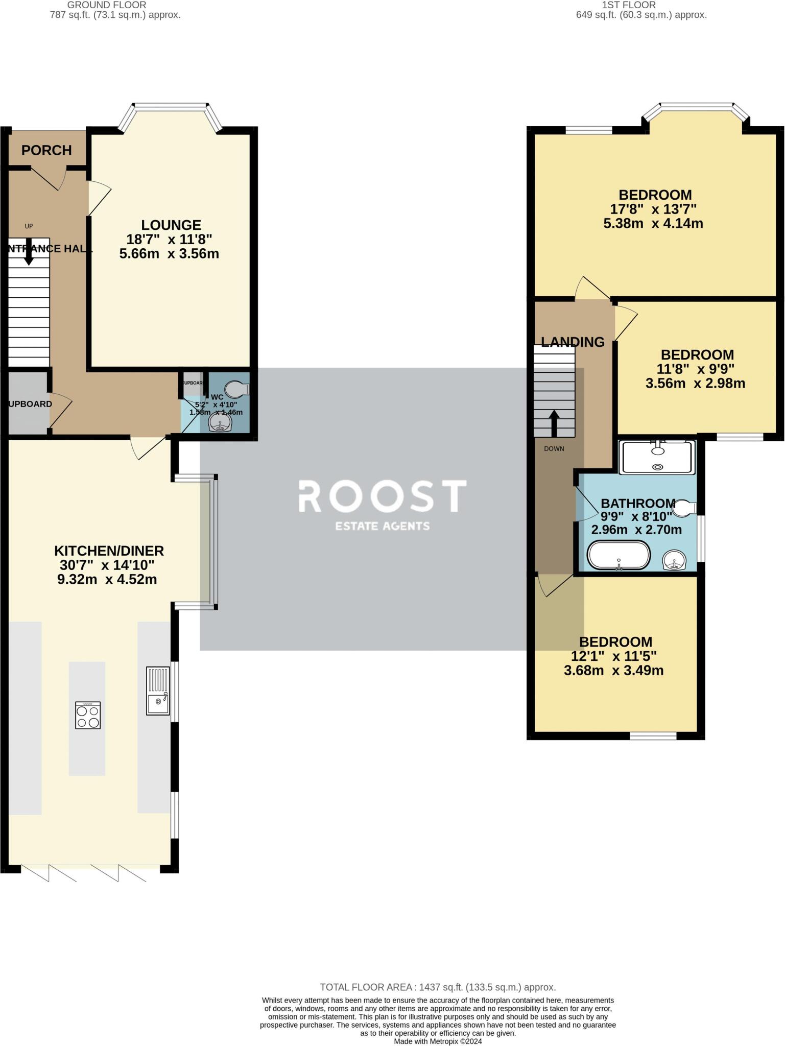 Bradford Avenue, Cleethorpes floorplan