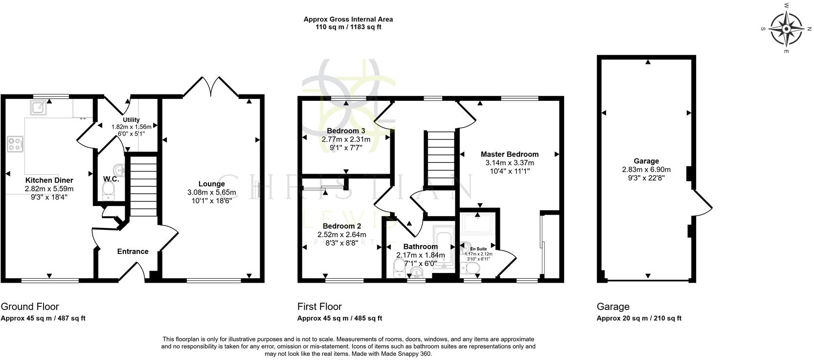 Westcott Way, Pershore floorplan