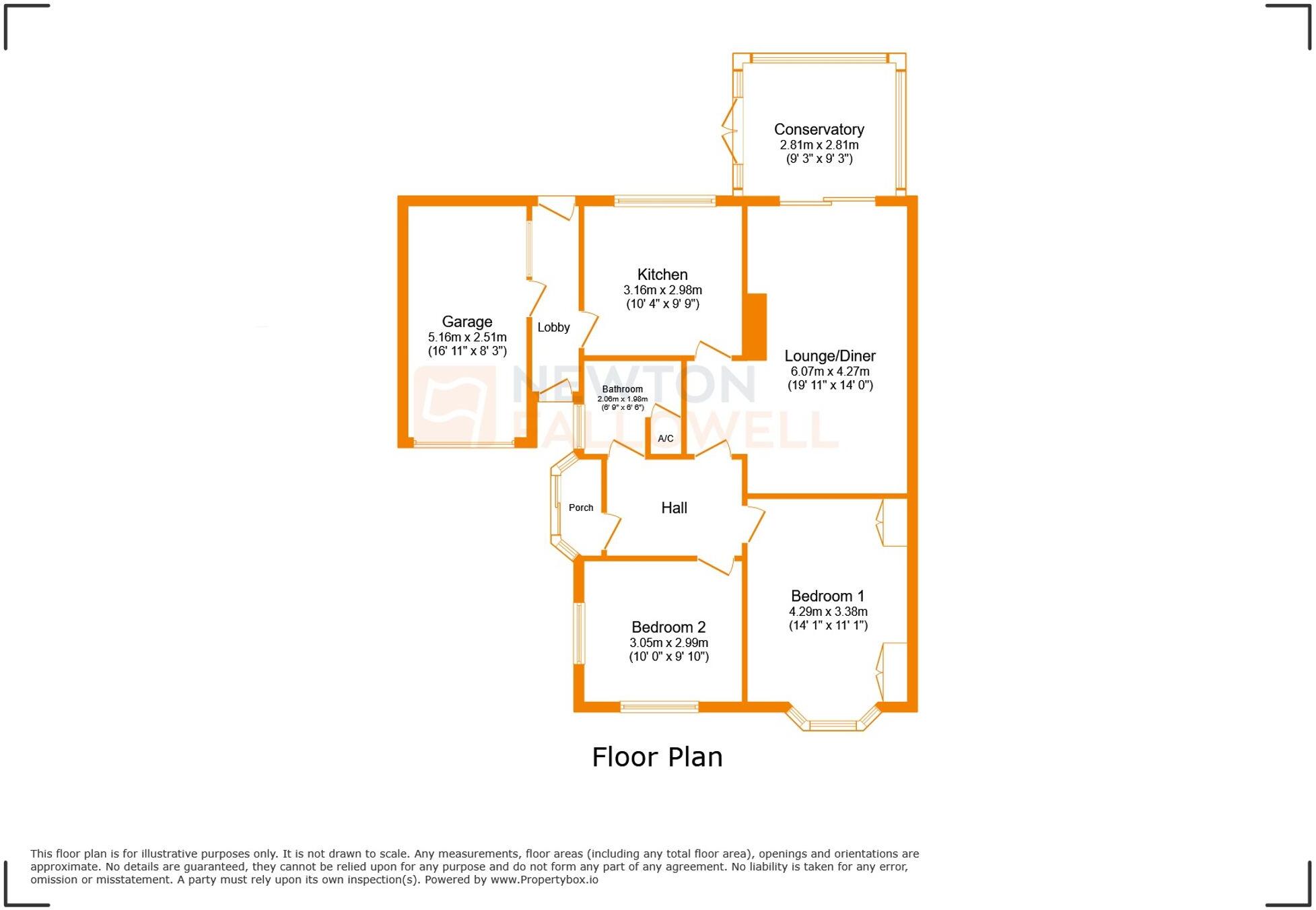 St. Hildas Close, Syston, LE7 floorplan