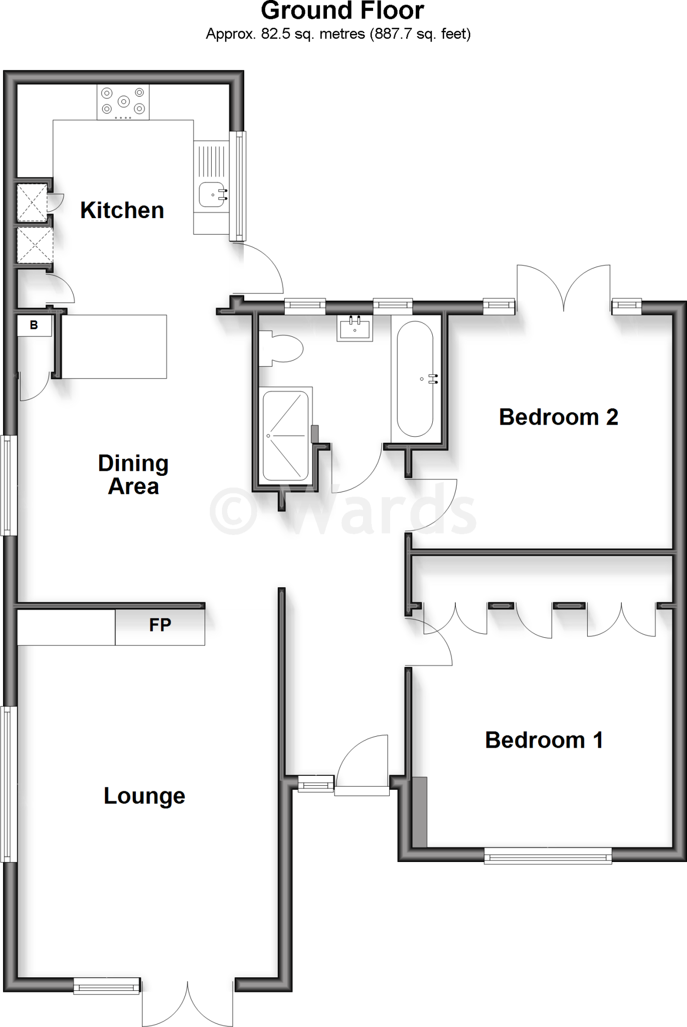 Linden Avenue, Broadstairs, Kent floorplan