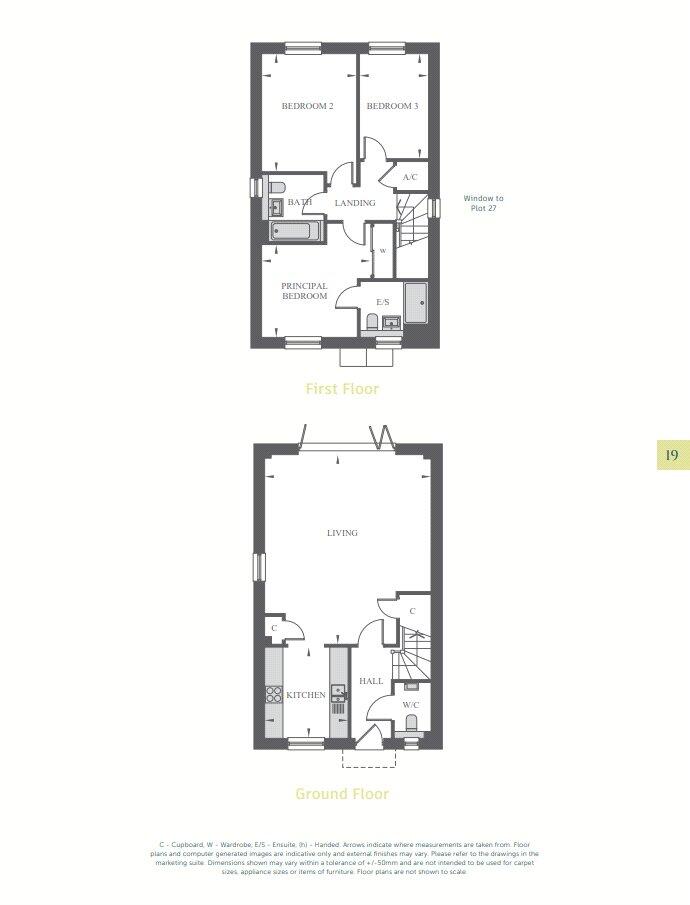 Plot 57, The Olivia, Barleyfields, Barleyfield Drive, Weeley, Clacton-on-Sea, CO16 floorplan